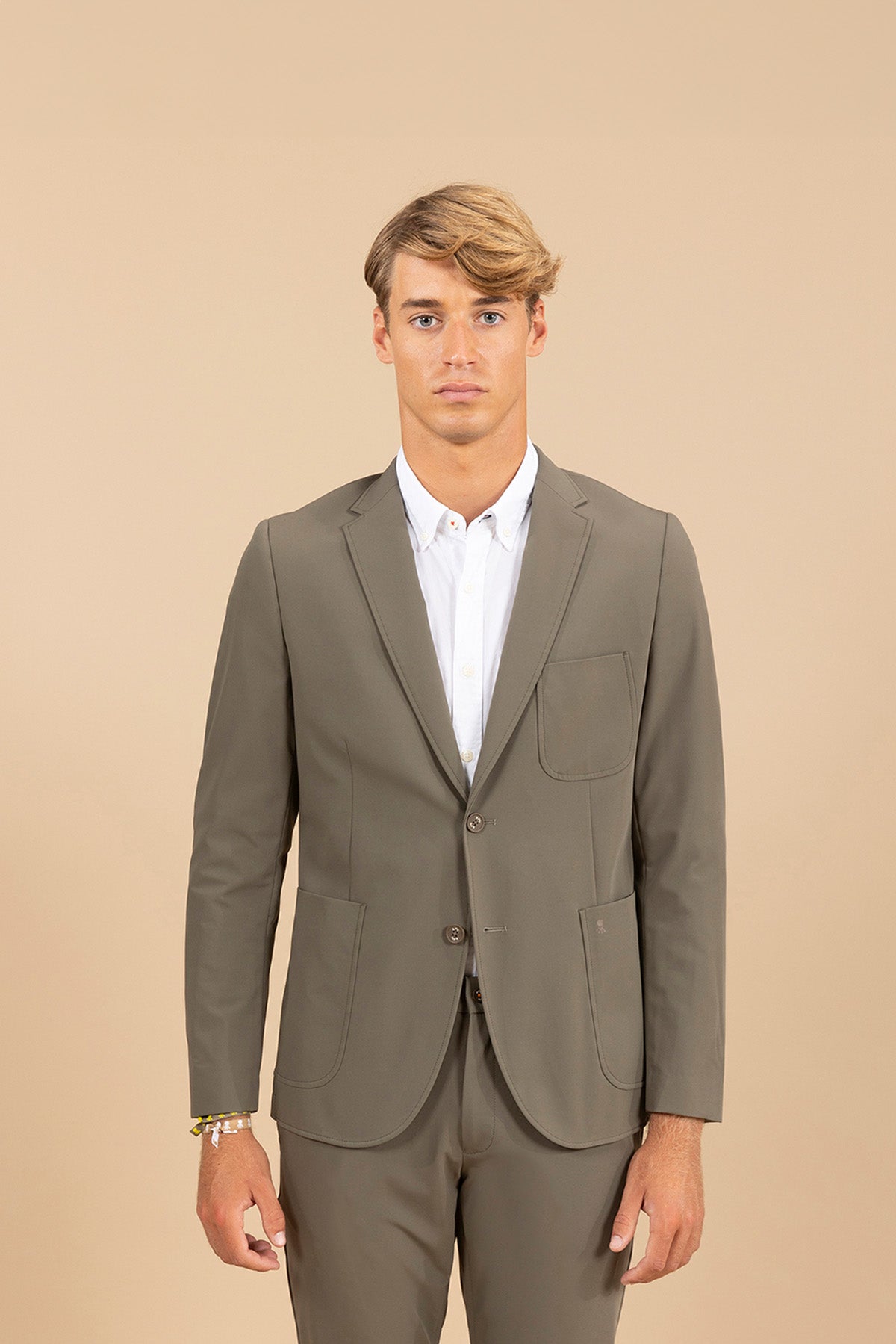 AMERICANA ULTRALIGERA BOLSILLOS PARCHE VERDE MILITAR