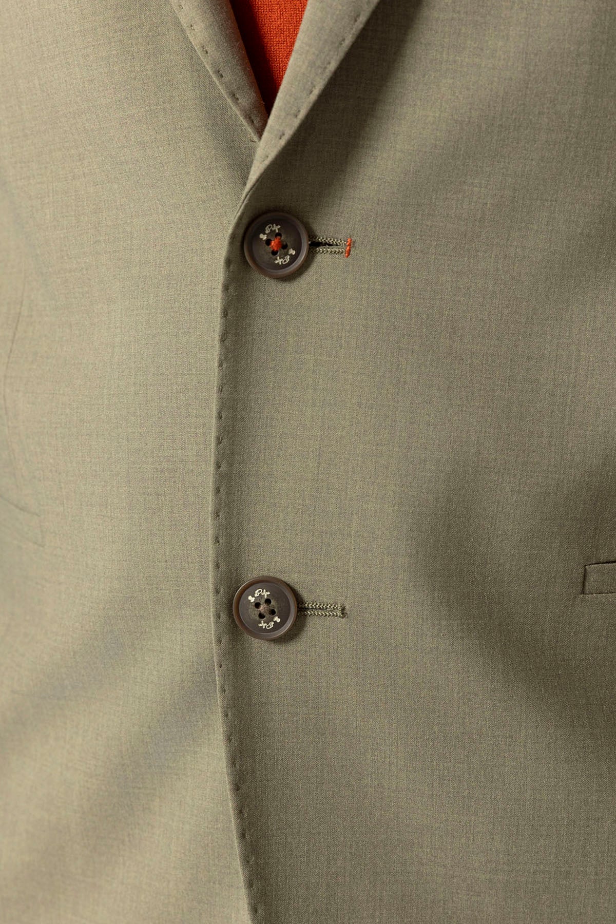 Blazer de fato verde médio confortável