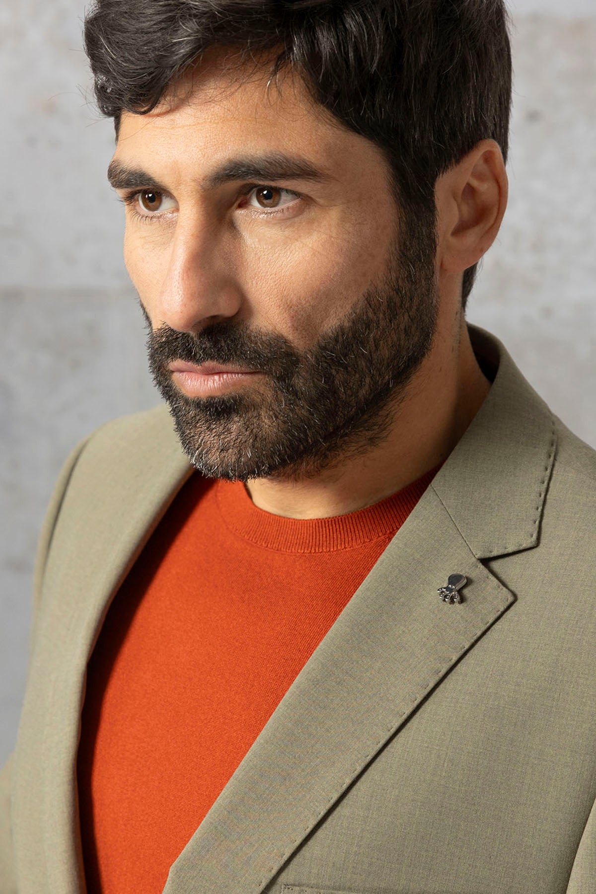 Americana traje comfort verde medio