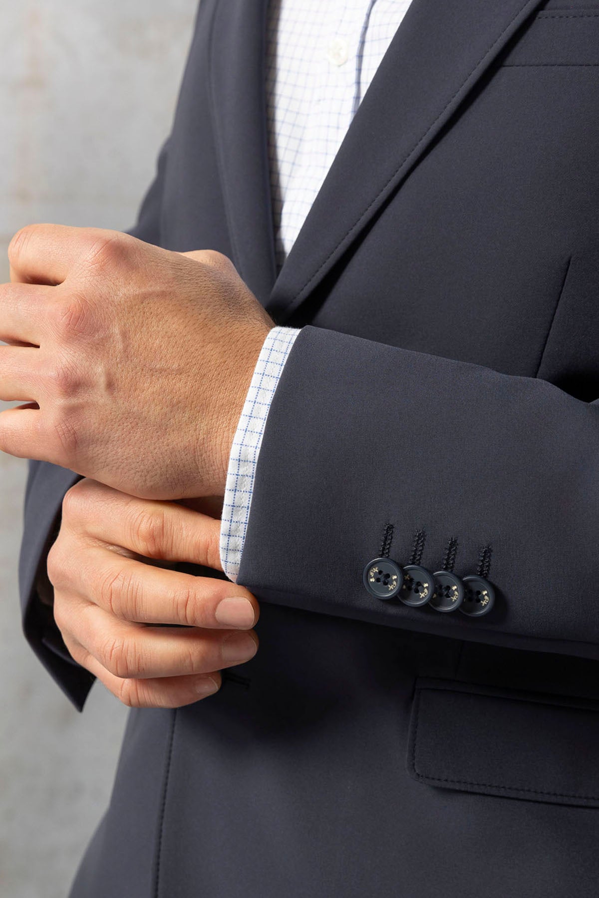 CLASSIC NAVY BLUE ULTRALIGHT BLAZER