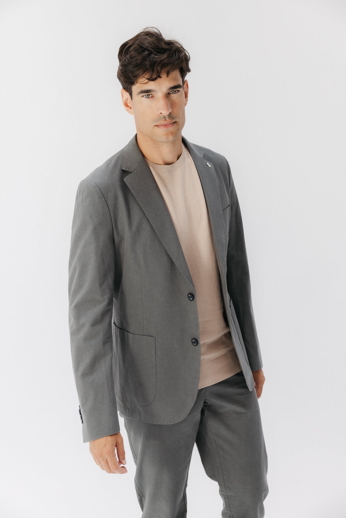 AMERICANA SOFT TWILL GRIS MEDIO