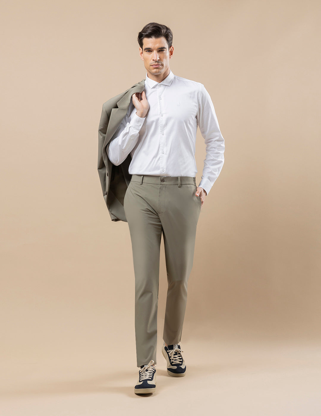 ULTRALIGHT STRETCH PANTS TOPO