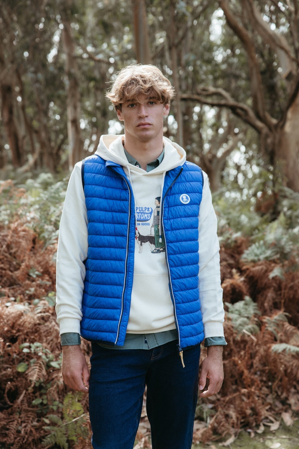 CHALECO ACOLCHADO NEW PANTICOSA AZUL ELÉCTRICO