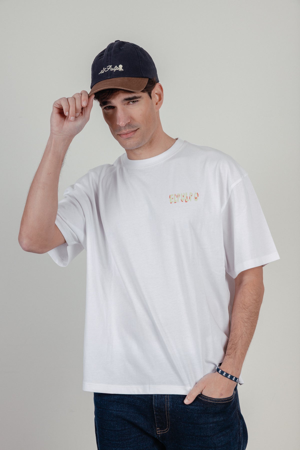 Camiseta unisex desert blanco puro