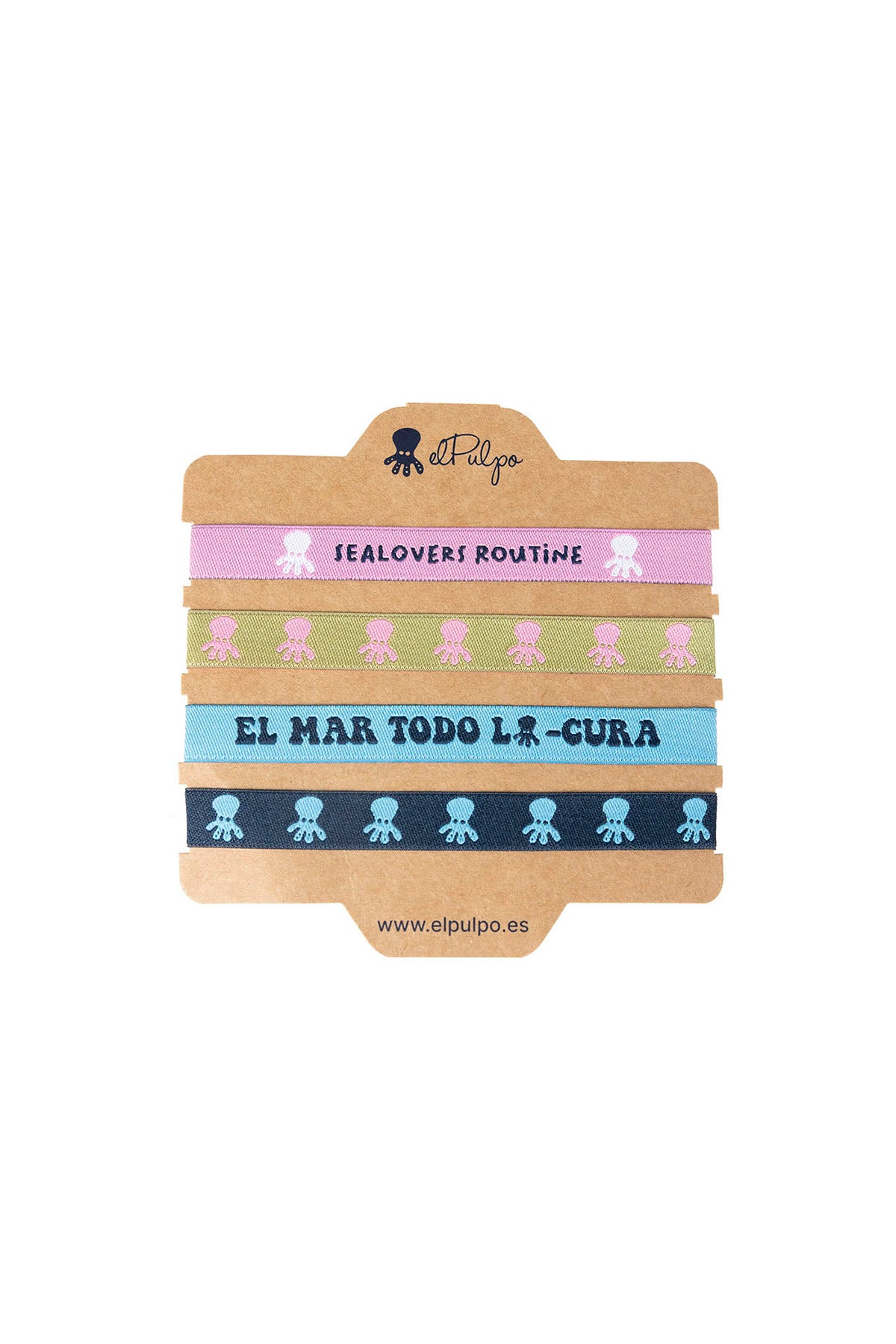 PACK DE PULSERAS SEALOVERS ROUTINE MULTICOLOR