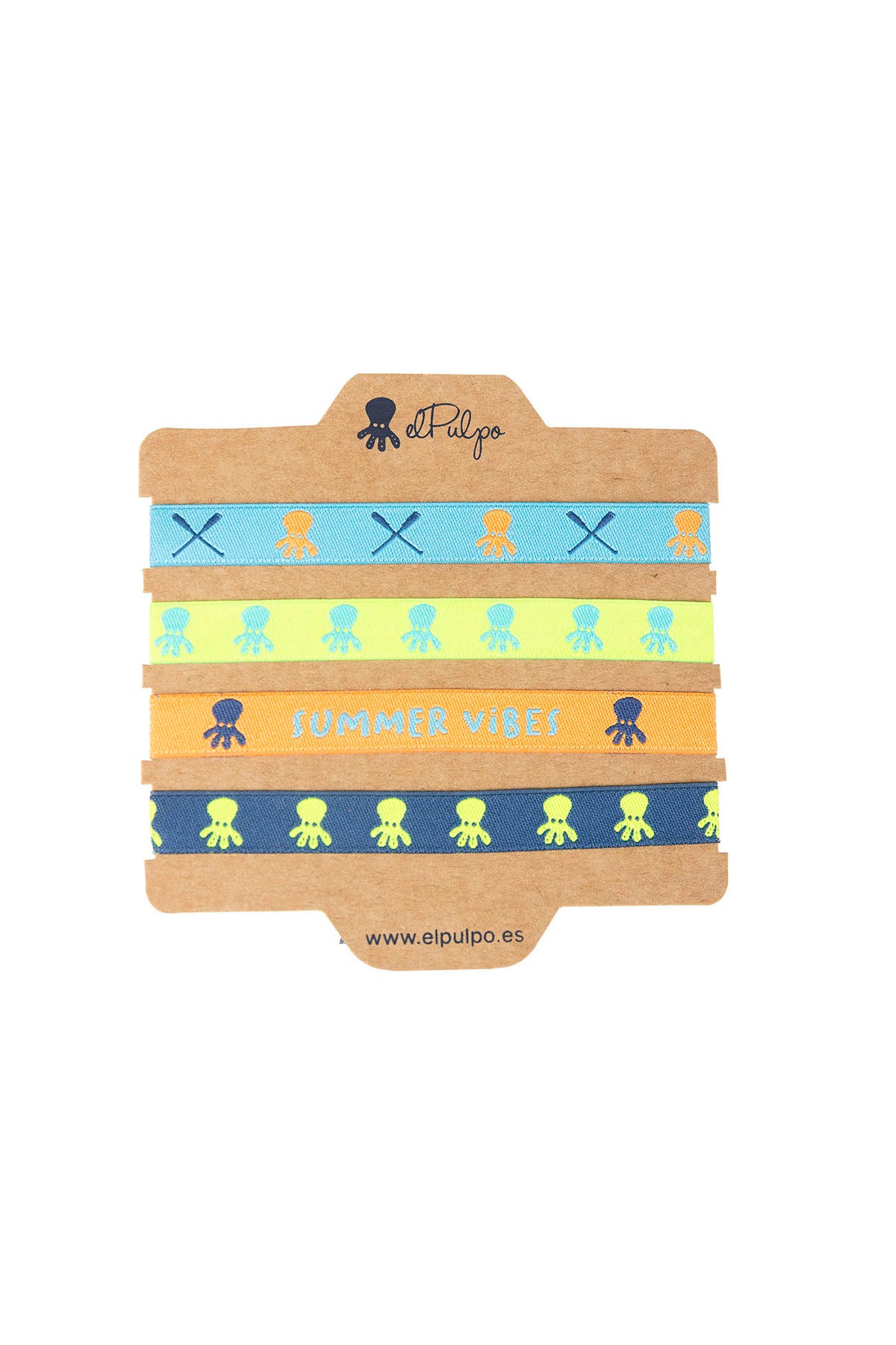PACK DE PULSERAS SUMMER VIBES MULTICOLOR
