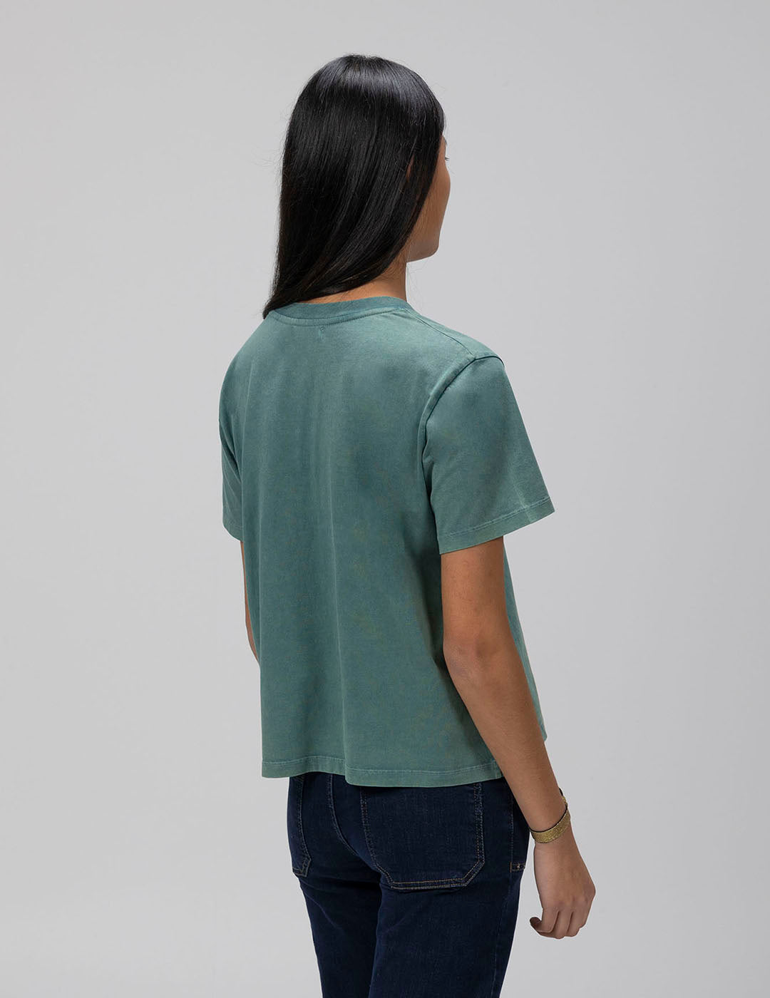 T-SHIRT VERDE GARRAFA ADOLESCENTE MANHATTAN