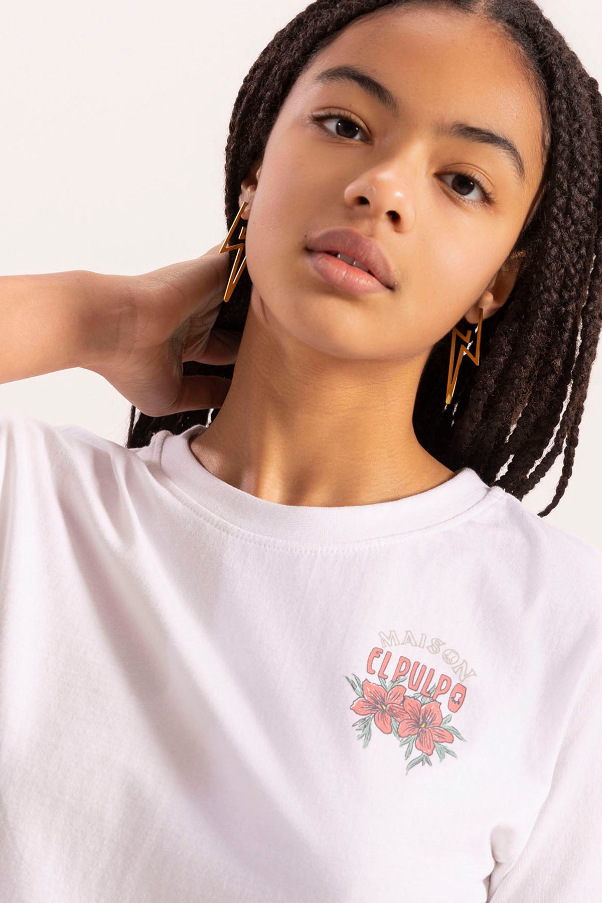 T-SHIRT TEEN MAISON BRANCA PURA