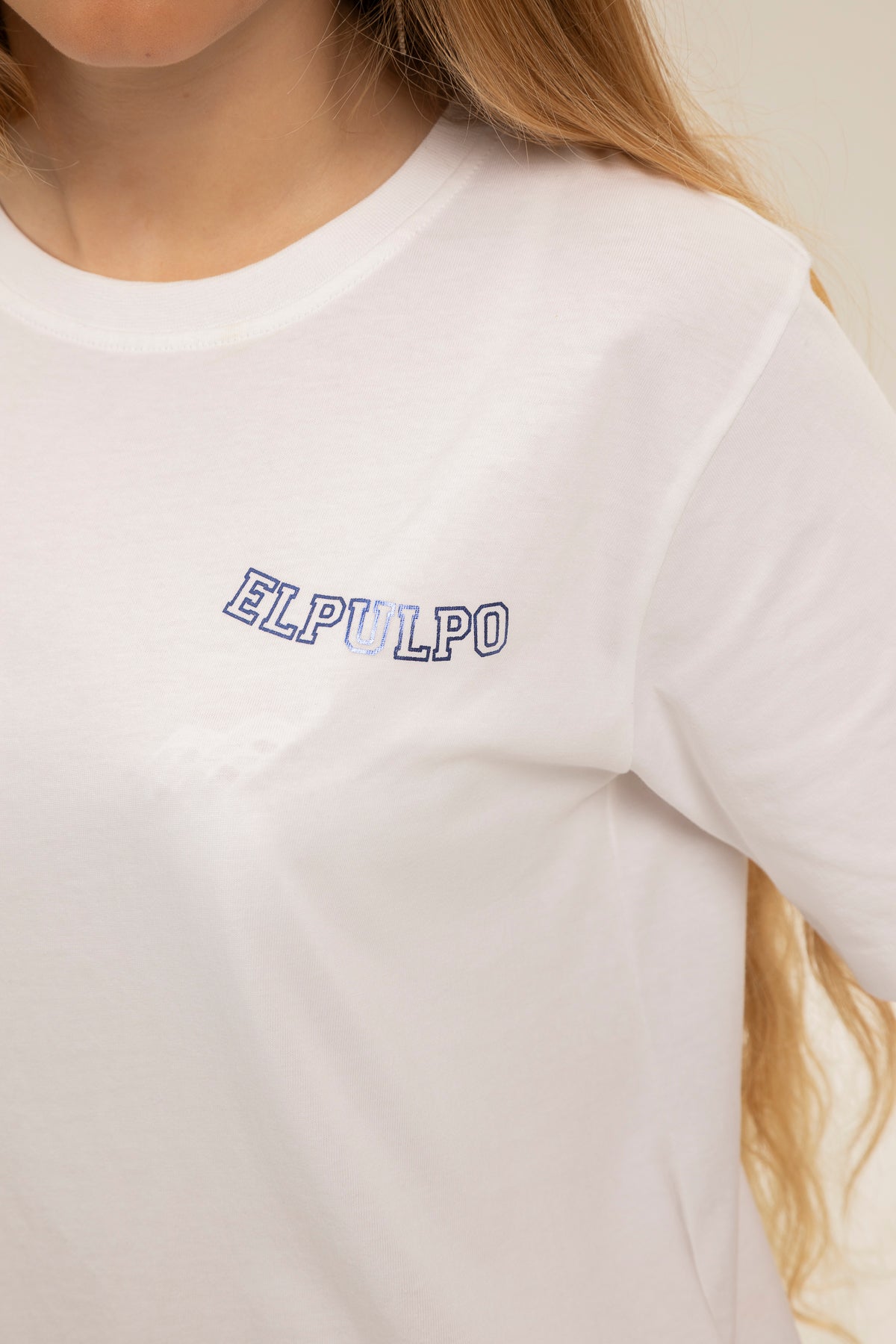 CAMISETA TEEN LAVADA ALAS AZUL MARINO