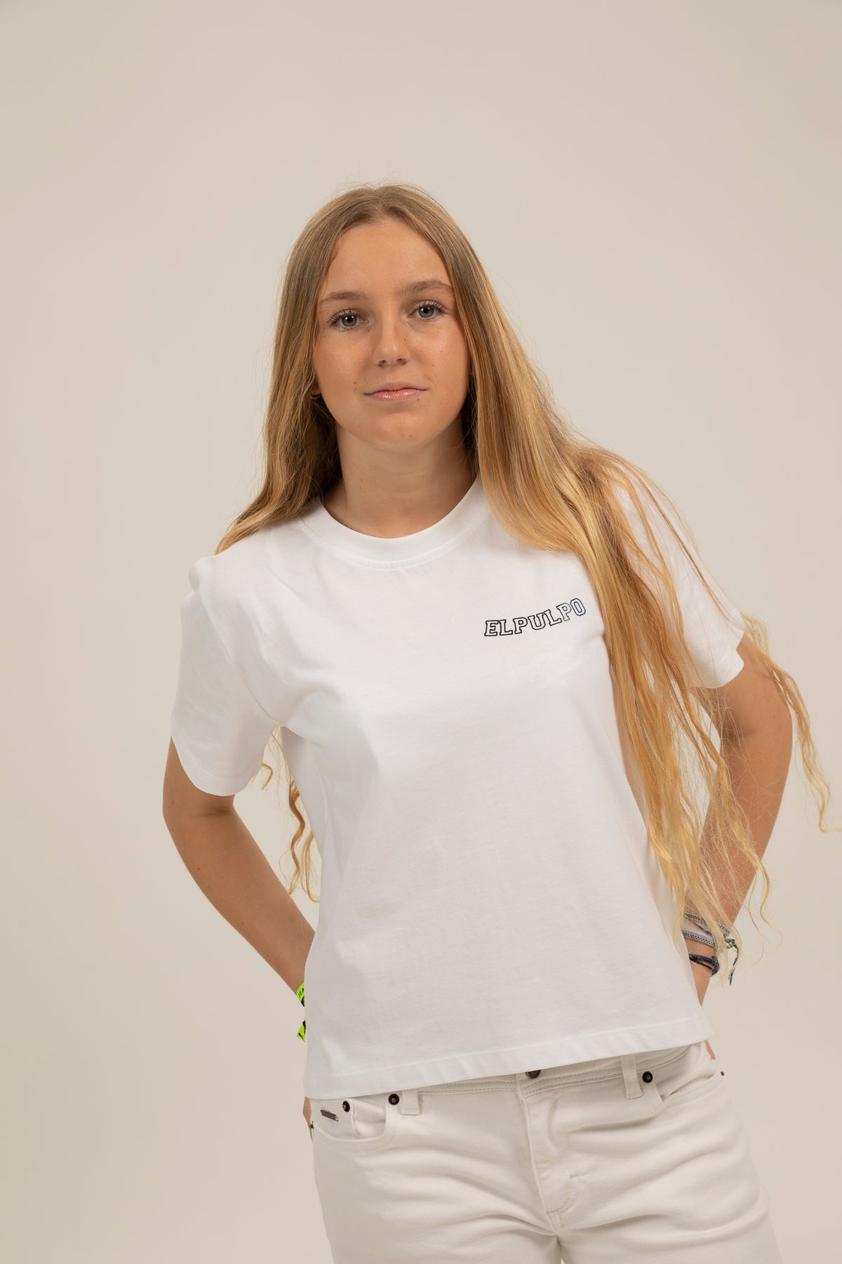 Camiseta teen manga corta alas multicolor