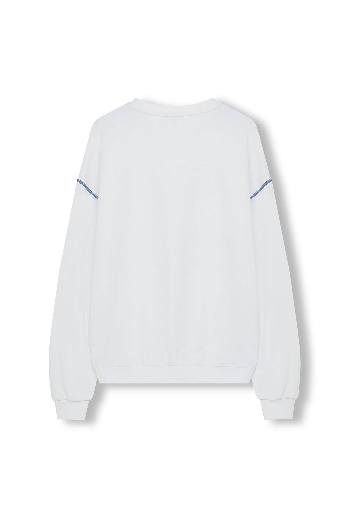 TEEN SALTY HAIR SWEATSHIRT PURE WHITE