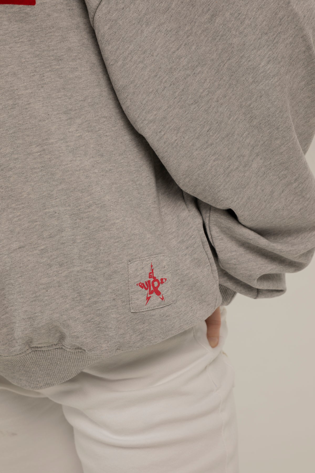 Sudadera teen brave gris vigoré