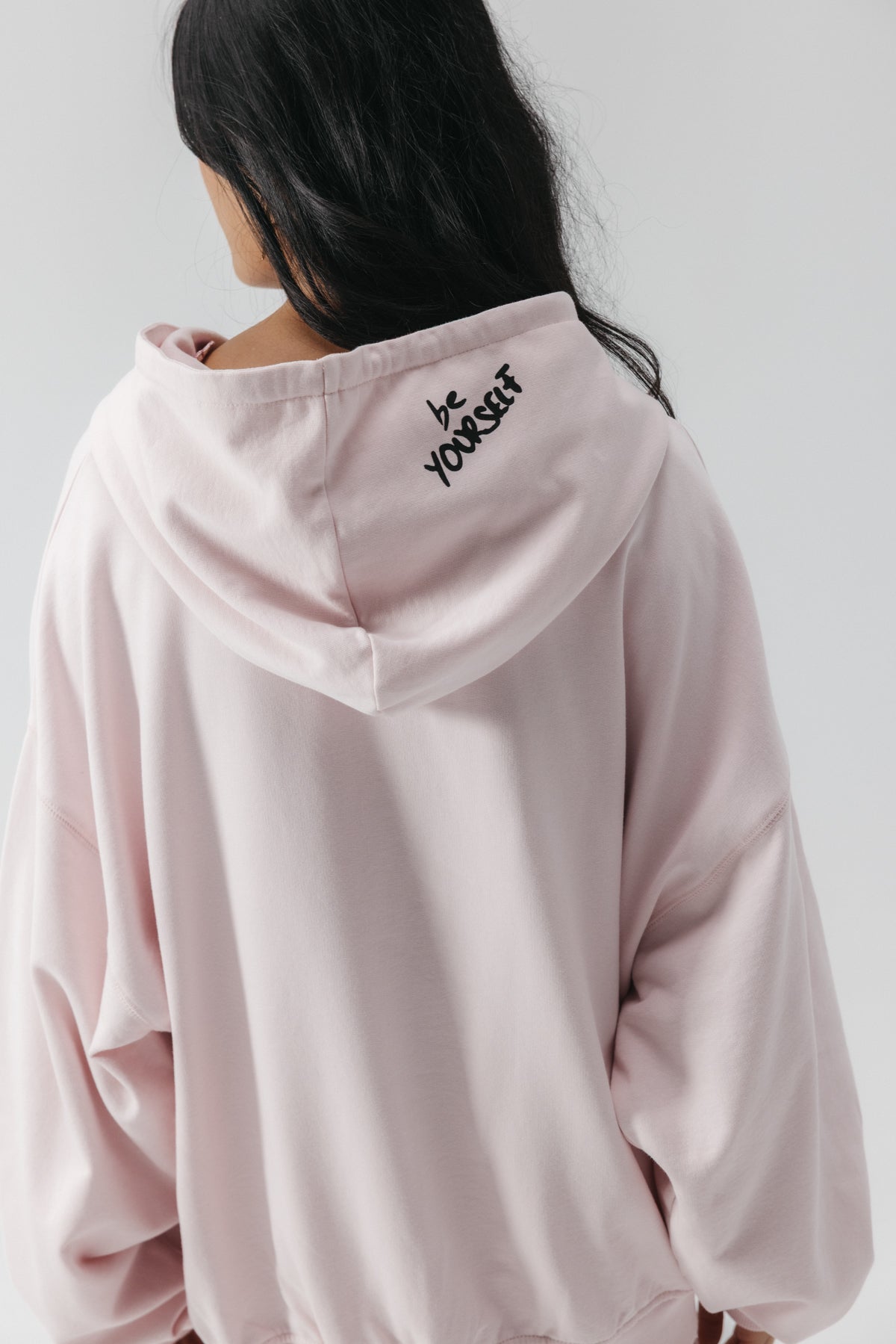 SUDADERA CAPUCHA TEEN MULTI ESTAMPADO ROSA CLARO