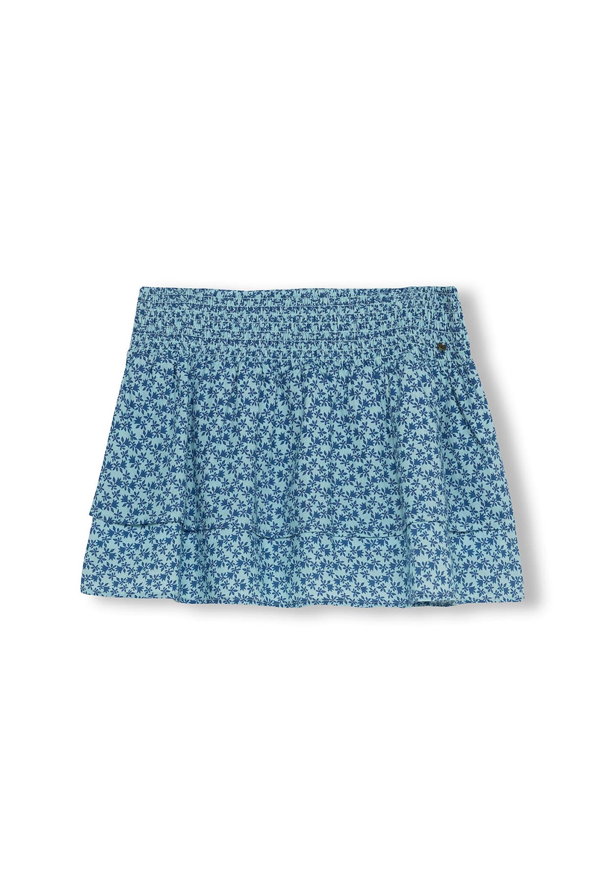SAIA CALÇA ADOLESCENTE COM ESTAMPA DE FOLHAS AZUL TURQUESA
