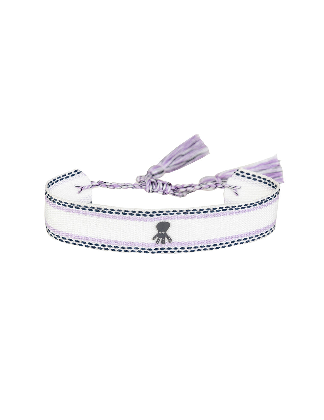SUMMER TIME PURE WHITE WOVEN BRACELET
