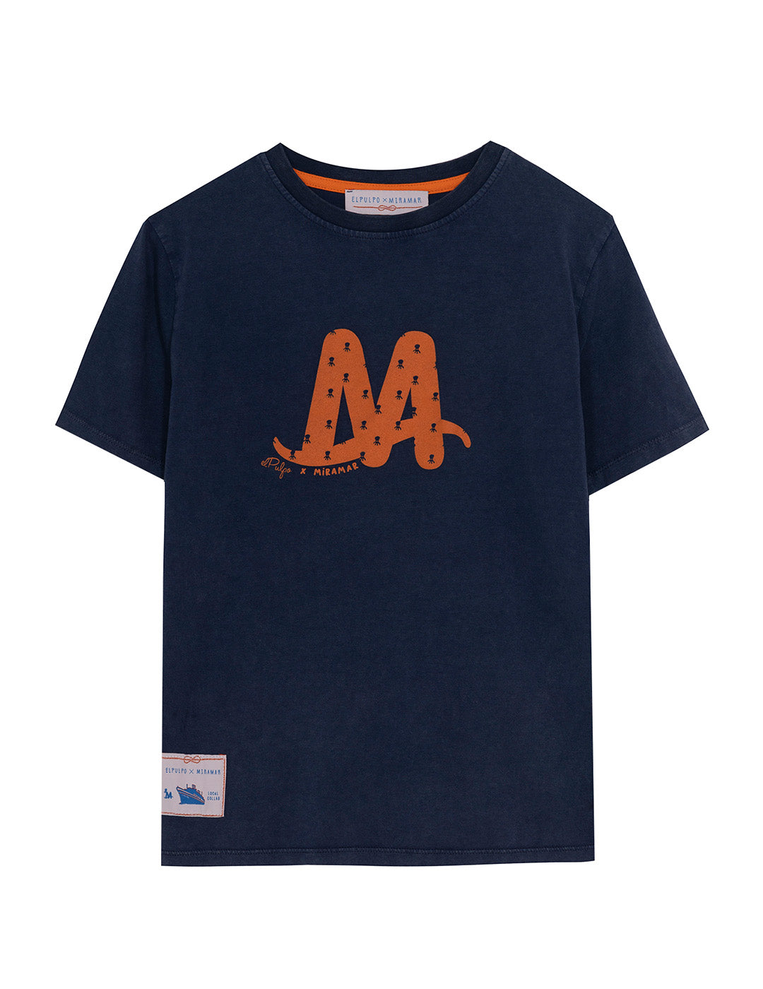 CAMISETA NIÑO ATLANTIC AZUL MARINO DELAVÉ