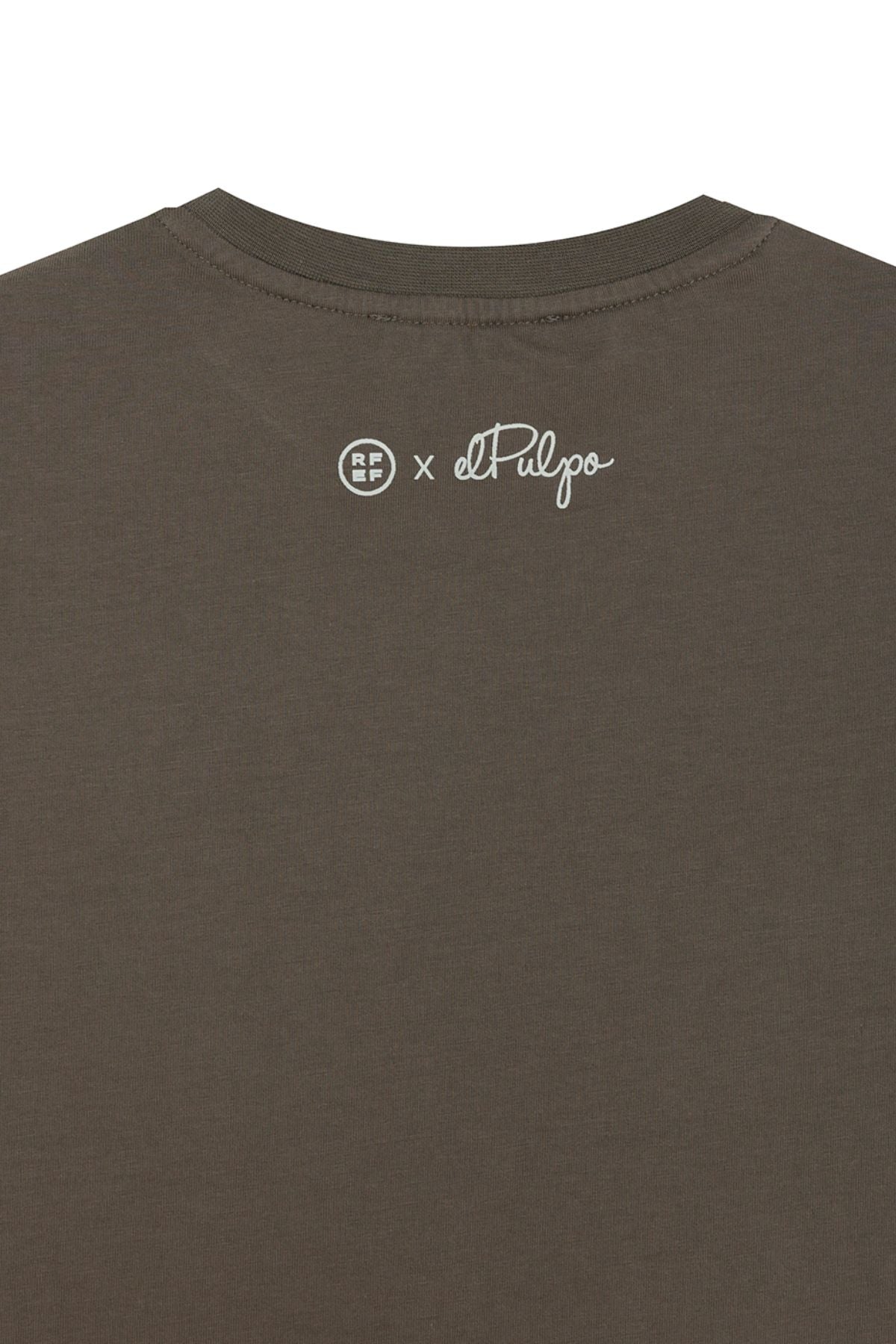 CAMISETA NIÑO ESTAMPADO SILUETA NARANJITO CARBÓN