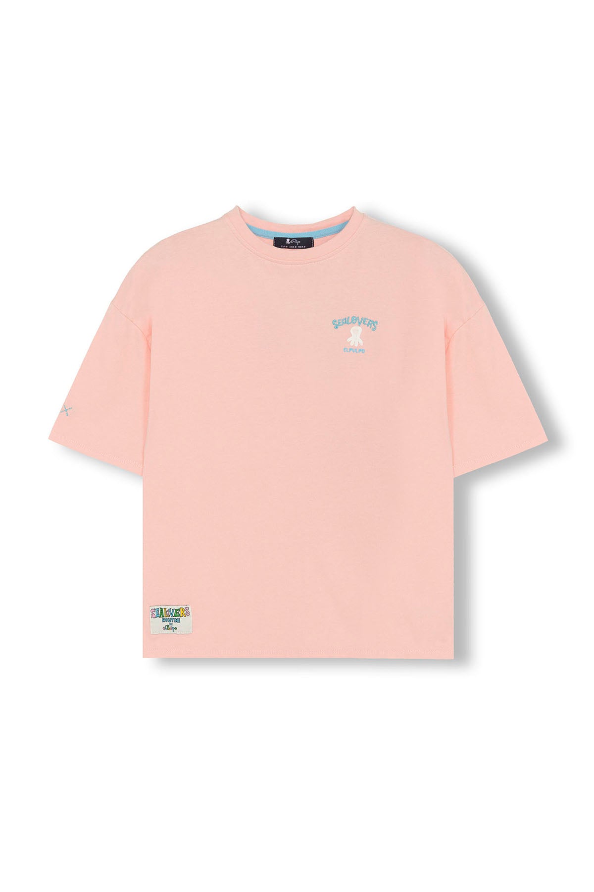 CAMISETA NIÑO ESTAMPADO FAMILIAR TRAVEL ROSA