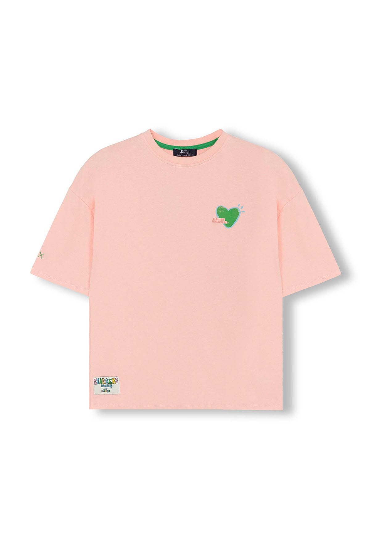 T-SHIRT INFANTIL COM ESTAMPA PINK THE ARTIST