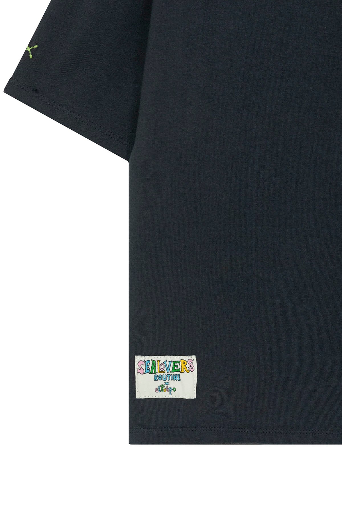 CAMISETA NIÑO ESTAMPADO THE ARTIST AZUL MARINO DELAVÉ