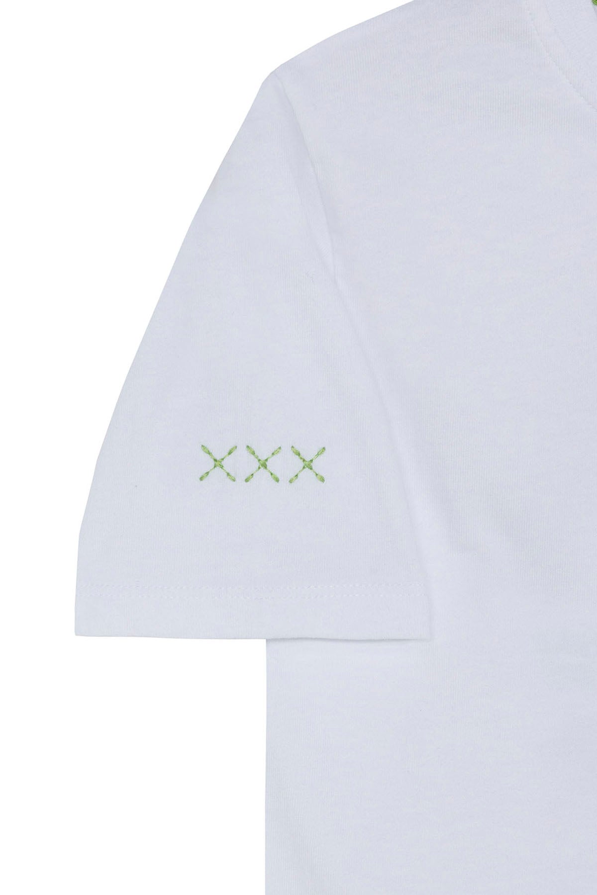 CAMISETA NIÑO ESTAMPADO DAILY ROUTINE BLANCO PURO