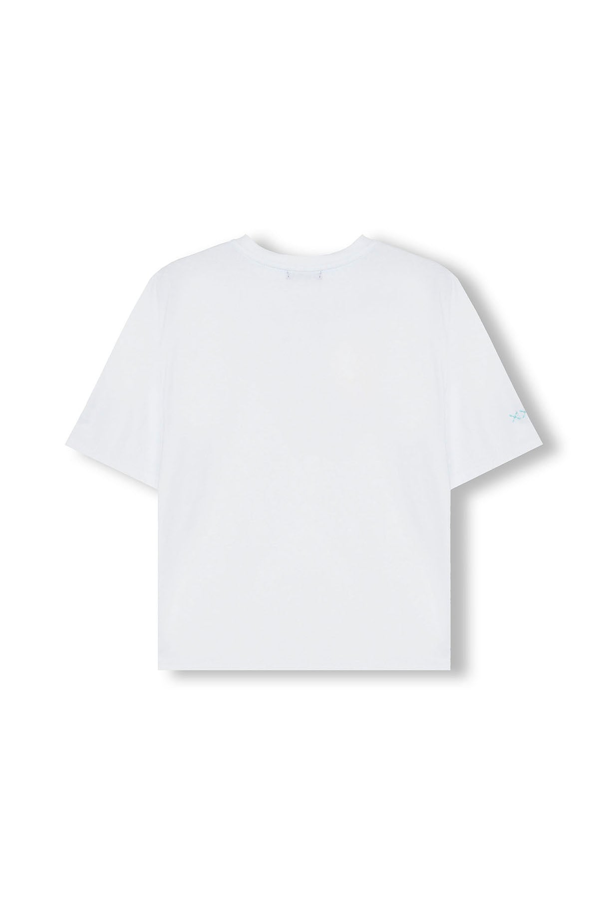 T-SHIRT MENINA COM ESTAMPA DE REMO BRANCA PURA