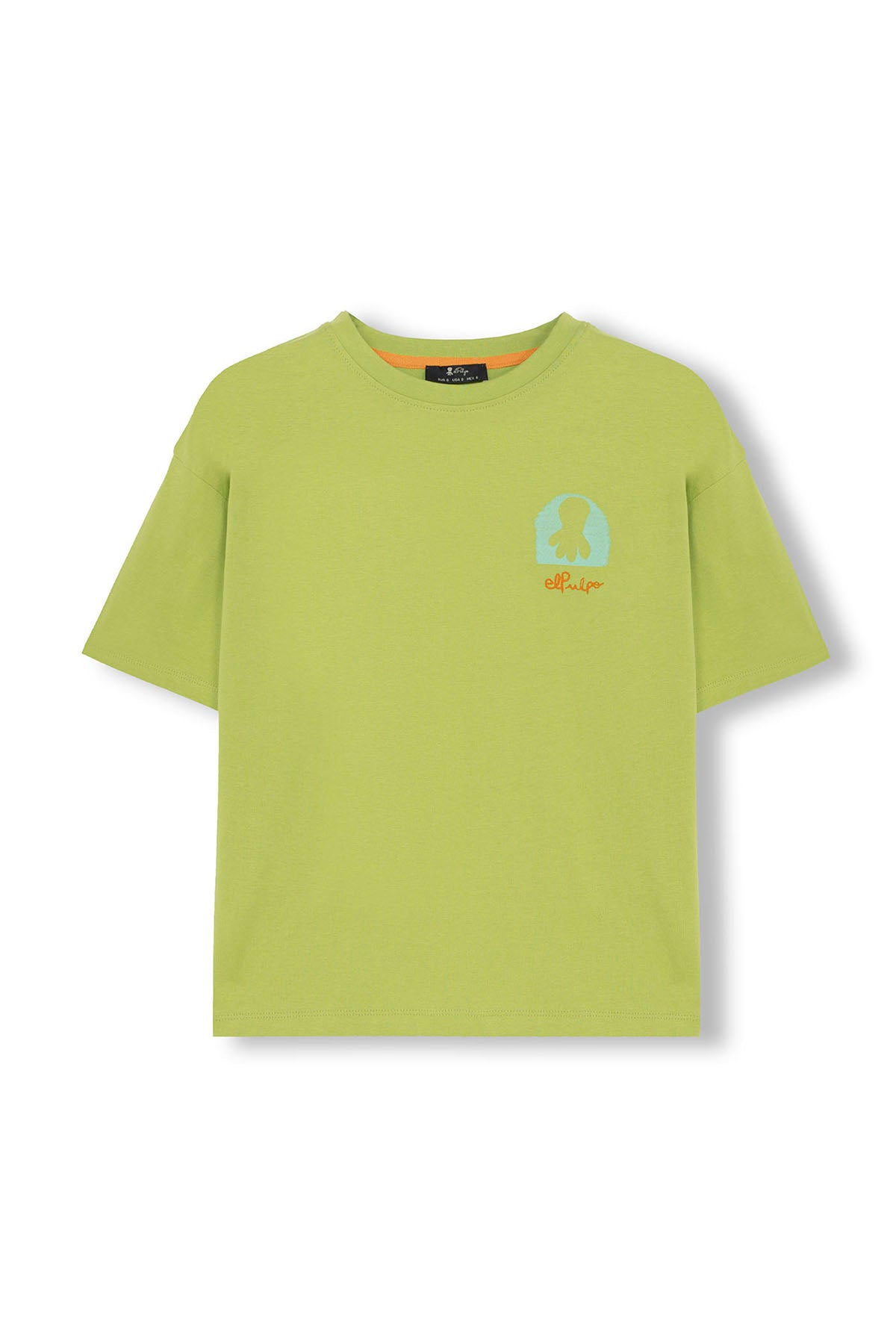 CAMISETA NIÑO OVERSIZE EXPLORE DESERT VERDE PISTACHO