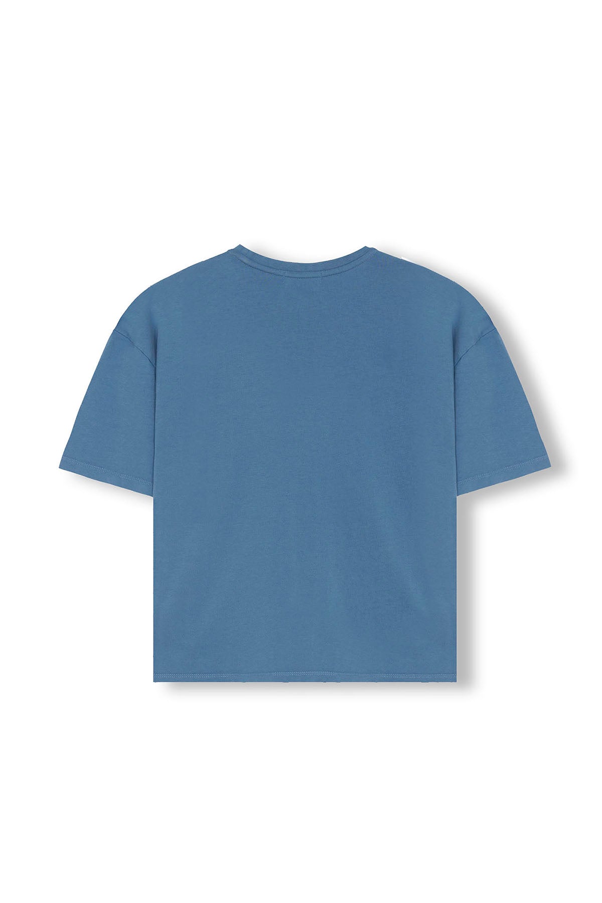 CAMISETA NIÑO OVERSIZE EL MAR TODO LOCURA ÍNDIGO