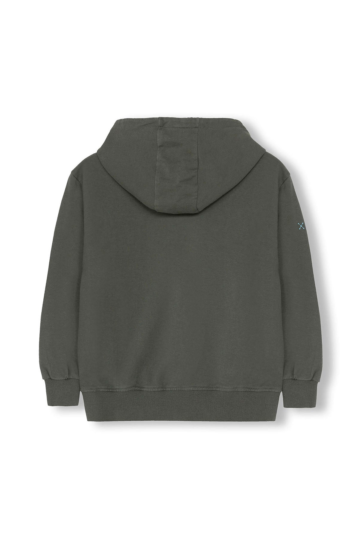 SUDADERA NIÑO CAPUCHA BORDADO SEALOVERS SUN ANTRACITA