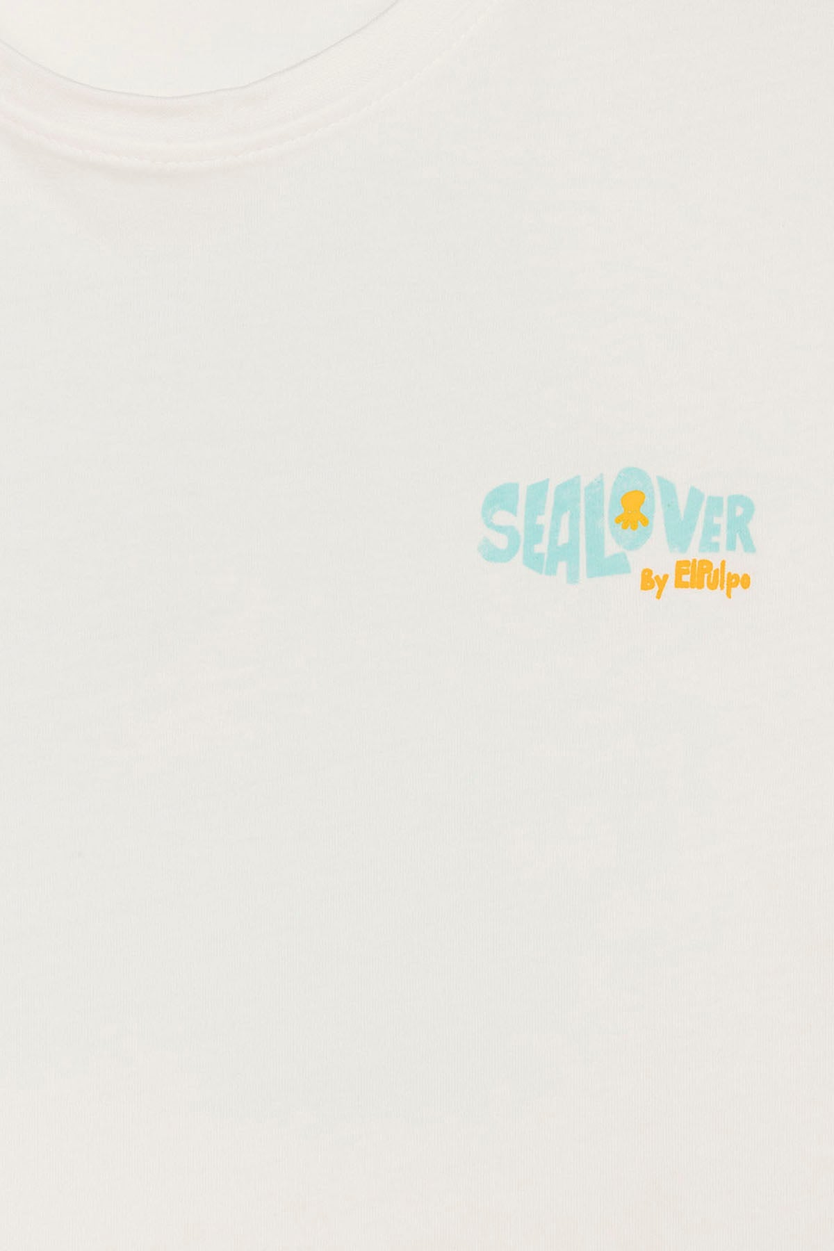 CAMISETA NIÑO OVERSIZE SURFING LIKE SEALOVER BLANCO PURO