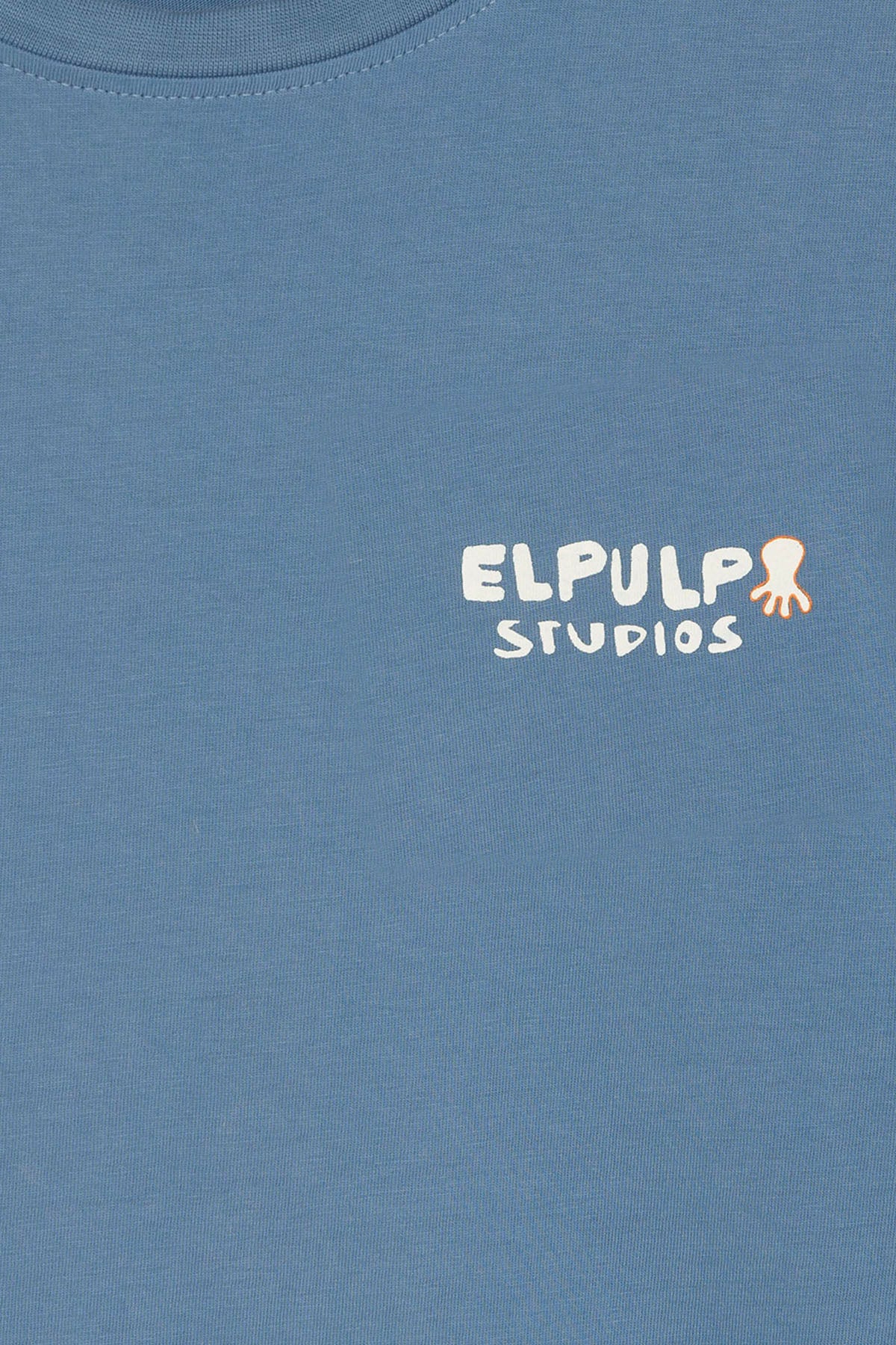 CAMISETA NIÑO OVERSIZE ELPULPO STUDIOS ÍNDIGO