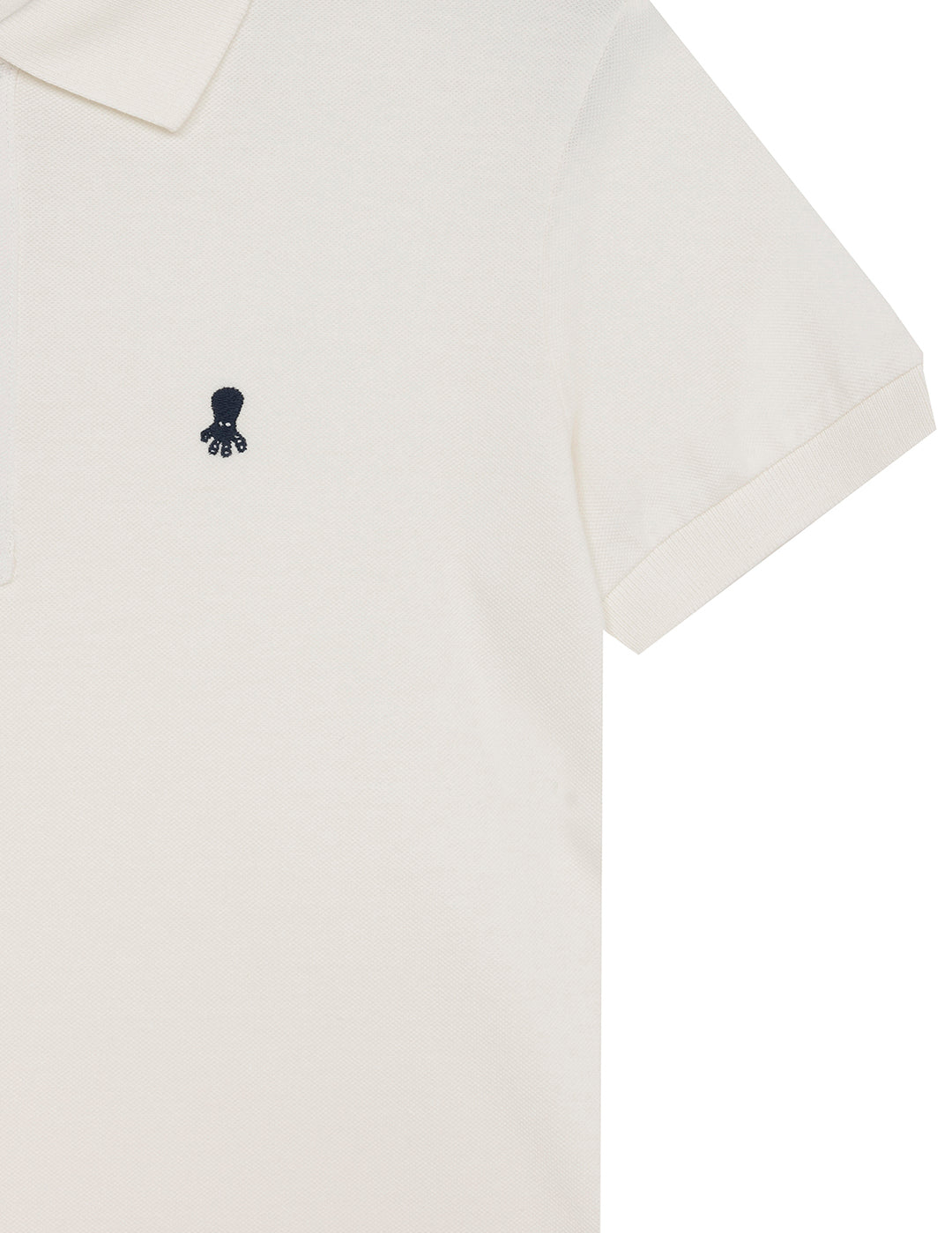 POLO NIÑO BASIC LOGO BLANCO