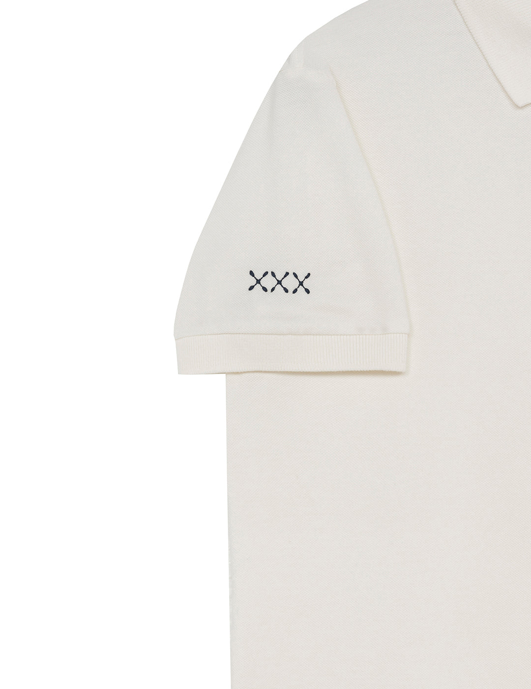 POLO NIÑO BASIC LOGO BLANCO