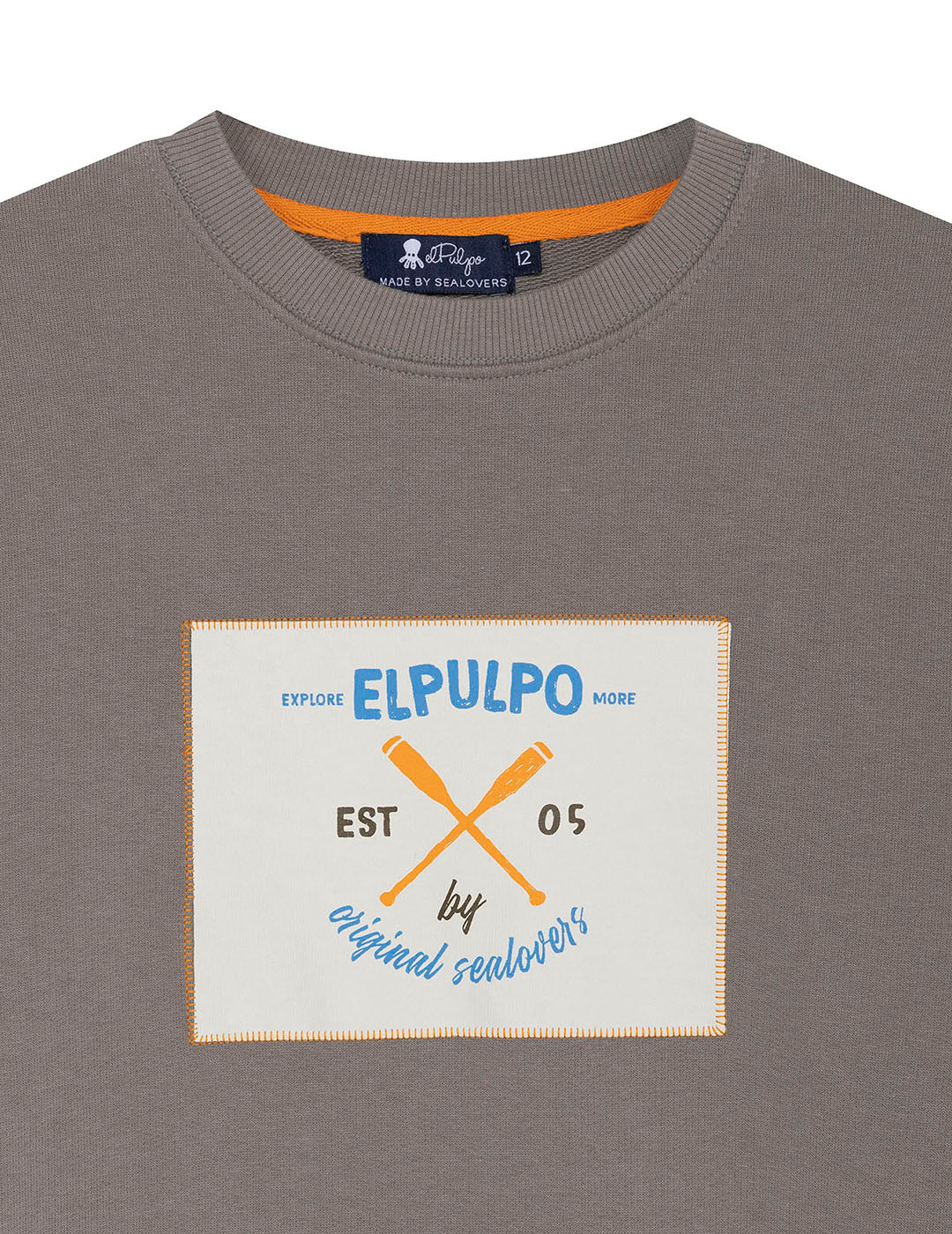 SUDADERA NIÑO ADVENTURE CREW ANTRACITA