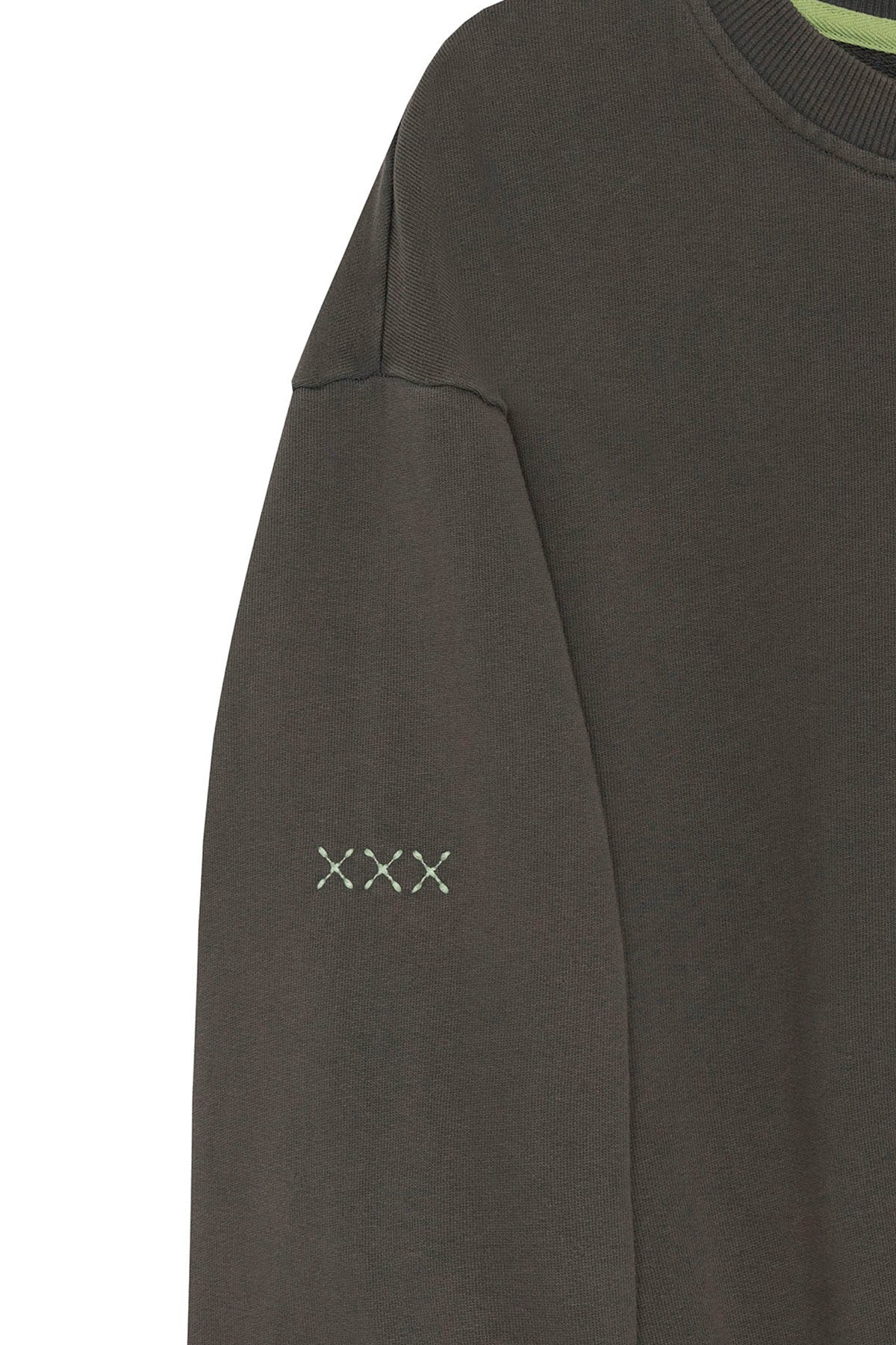 SWEATSHIRT COM ESTAMPA DE BOLICHE MASCULINO ANTRACITE PERSONALIZADO