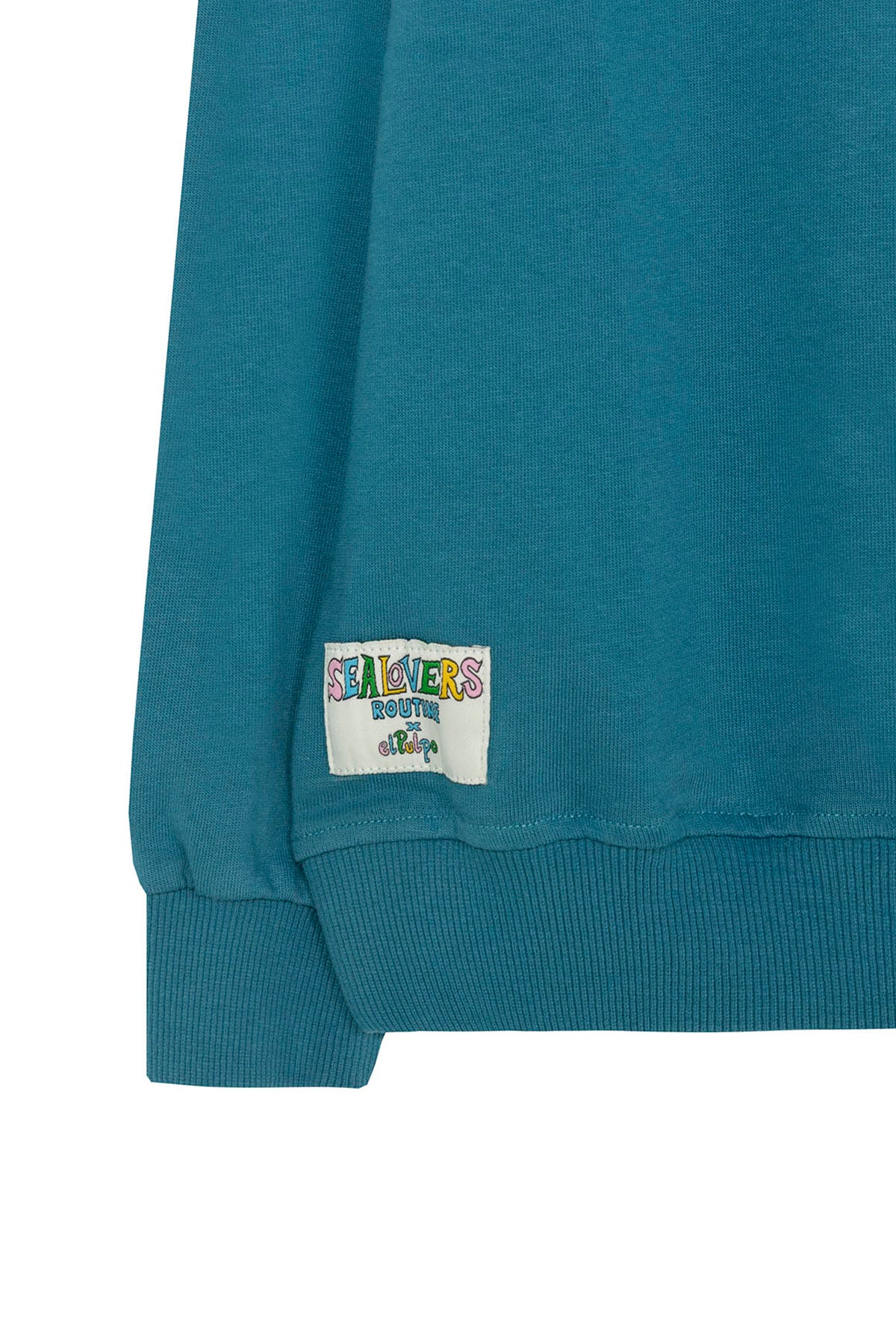 SAPPHIRE BLUE SURFER PRINT BOY'S SWEATSHIRT