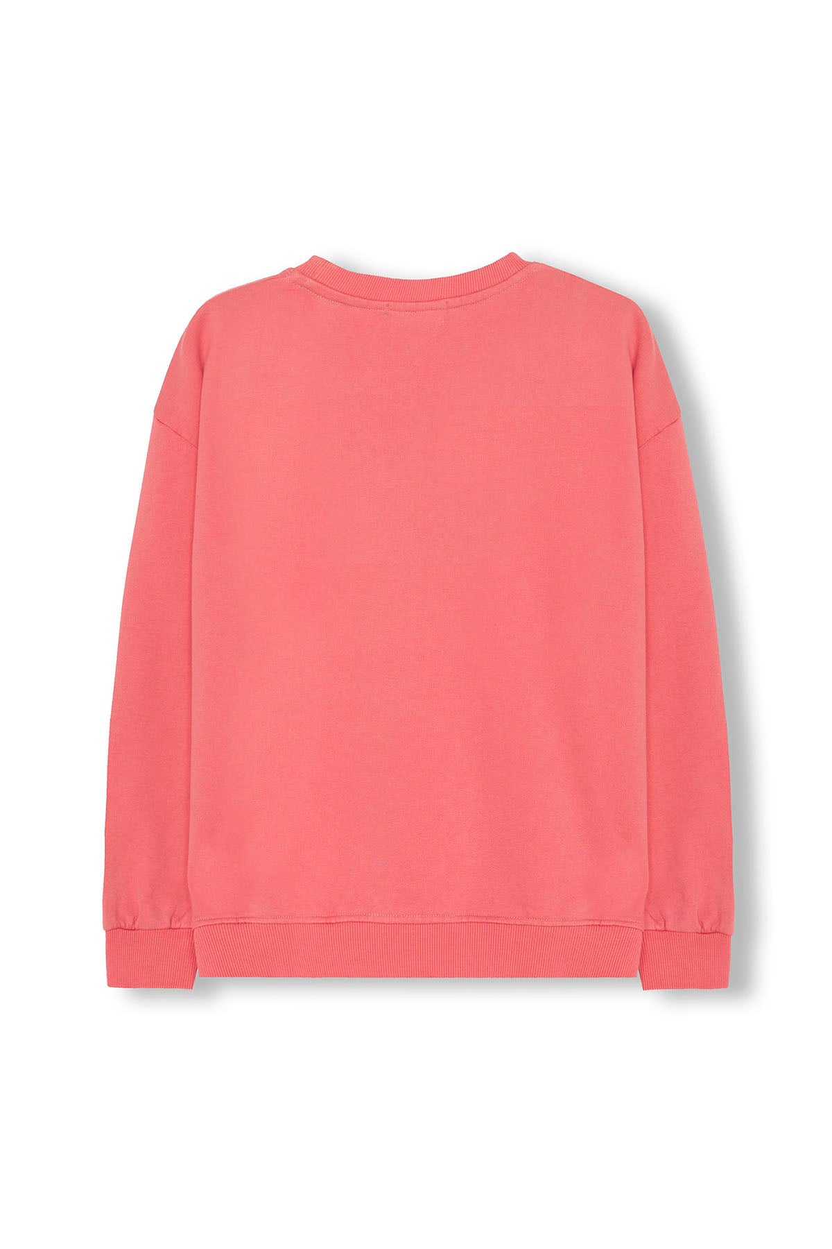 SUDADERA NIÑO OVERSIZE ELPULPO VINTAGE ROSA CHICLE