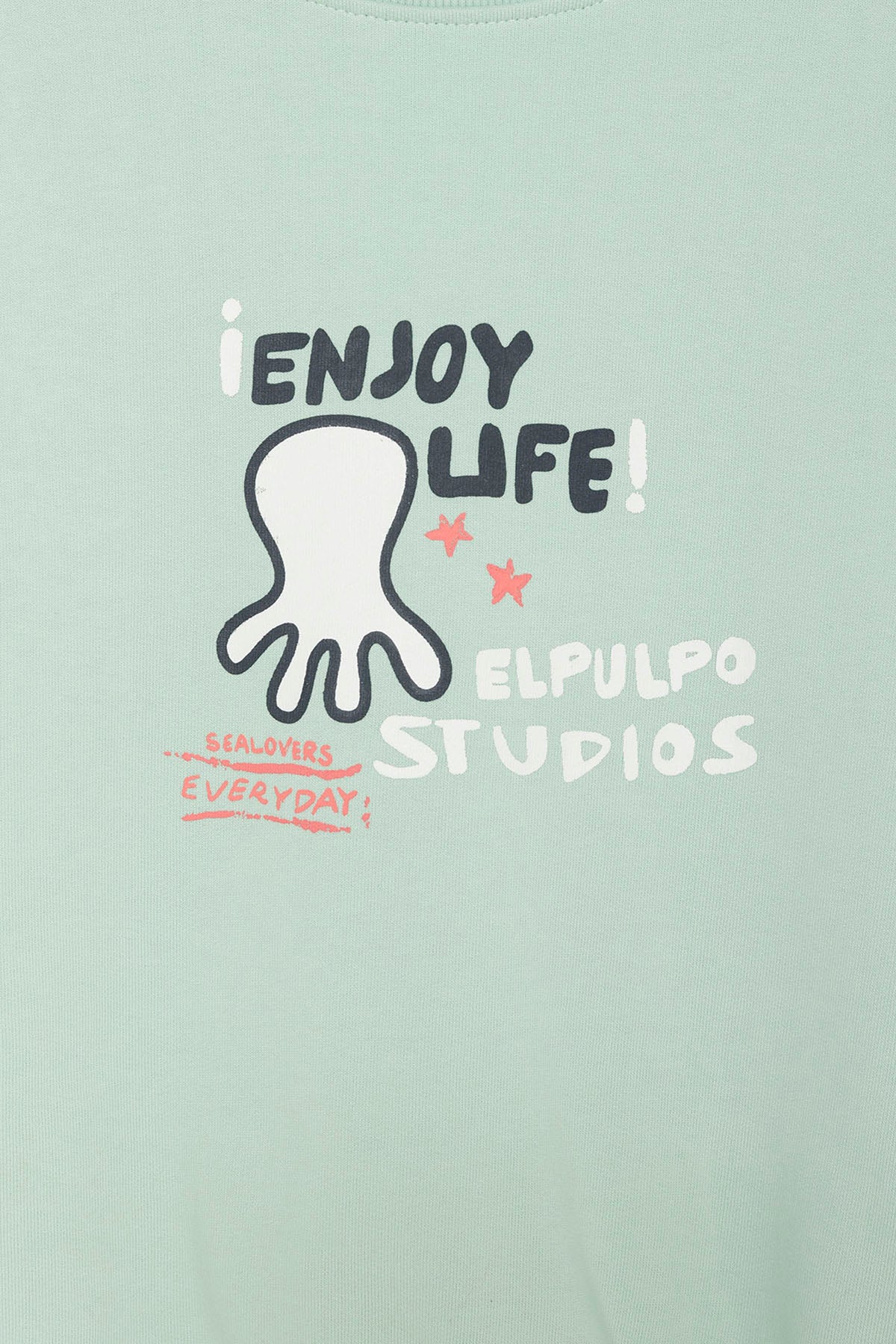 SWEATSHIRT MASCULINO OVERSIZE AZUL TURQUESA ELPULPO STUDIO