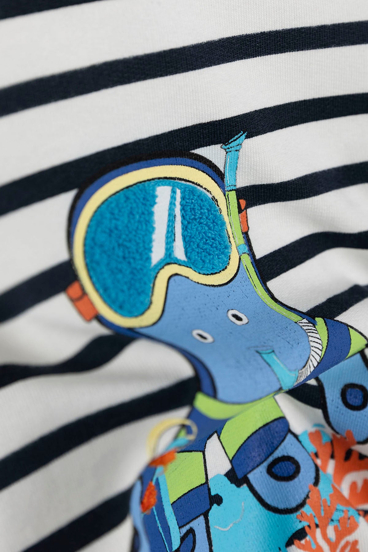 SWEATSHIRT MASCULINO OVERSIZE ELPULPO SNORKEL BRANCO PURO