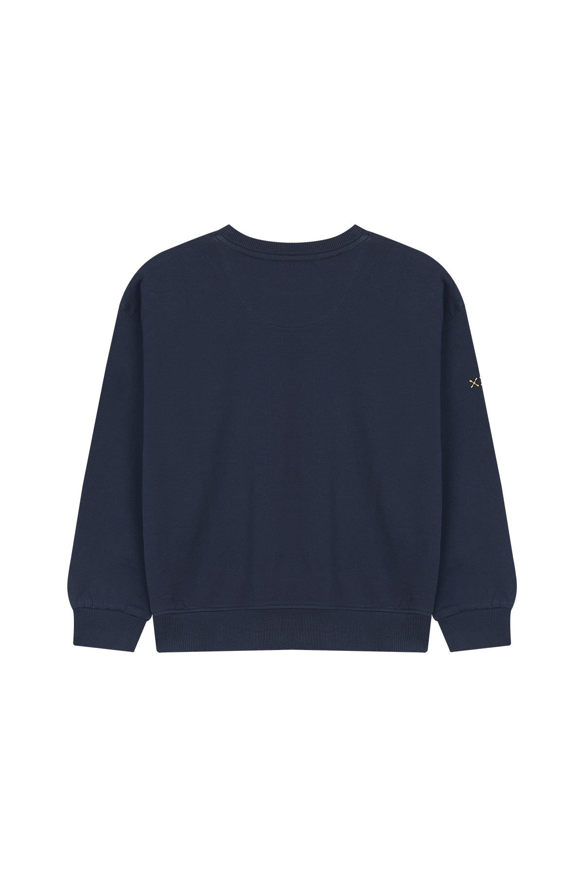 SUDADERA NIÑO OVERSIZE ELPULPO ESQUIMAL AZUL MARINO DELAVÉ