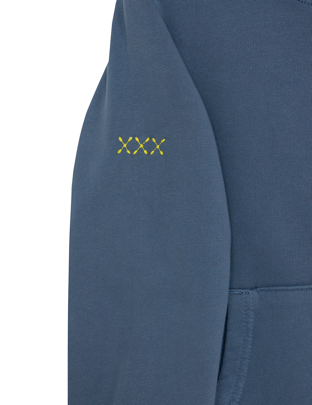 SWEATSHIRT COM CAPUZ DELAVÉ INDIGO DRAWN MOUNTAIN PRINT PARA MENINO