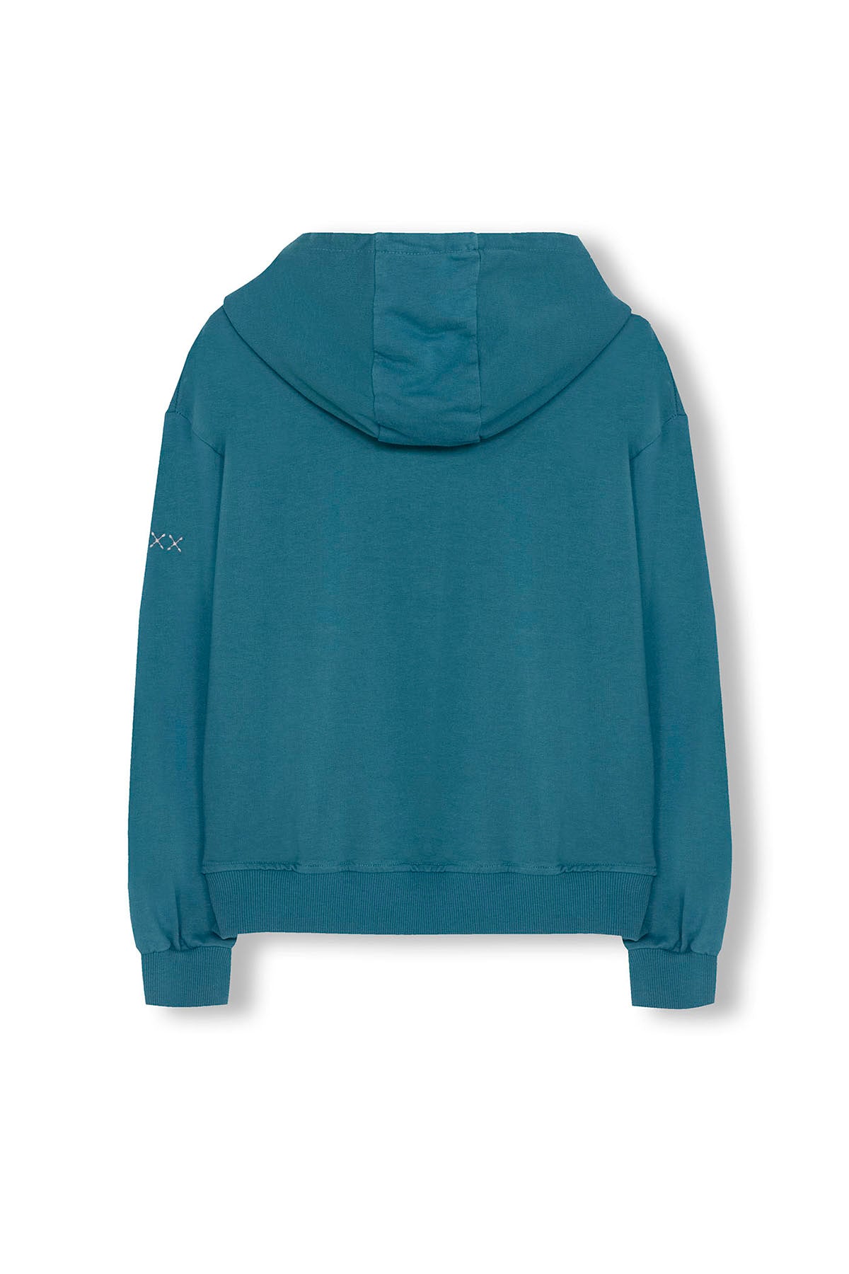 SWEATSHIRT COM CAPUZ MENINO BORDADO SUN SEALOVERS AZUL SAFIRA