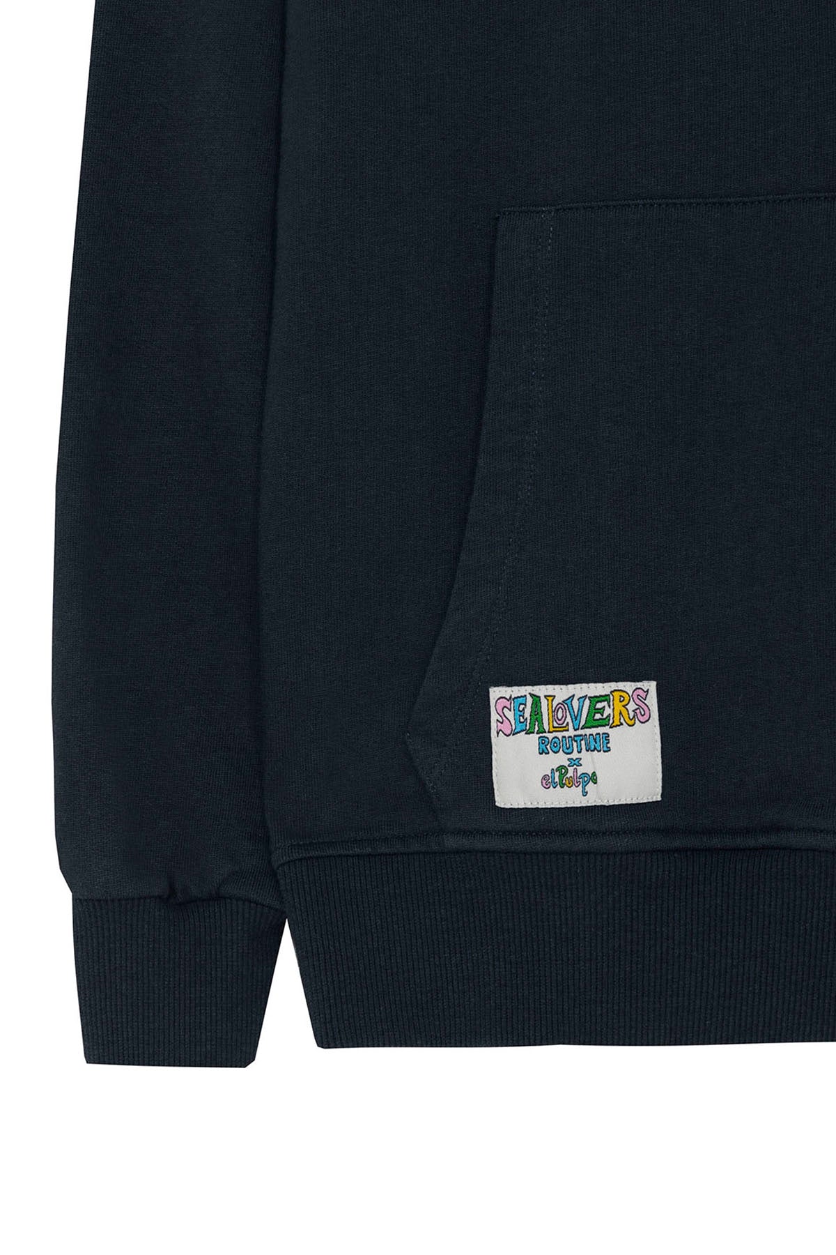 SWEATSHIRT COM CAPUZ DELAVÉ PARA MENINO COM ESTAMPA ALL I NEED AZUL MARINHO