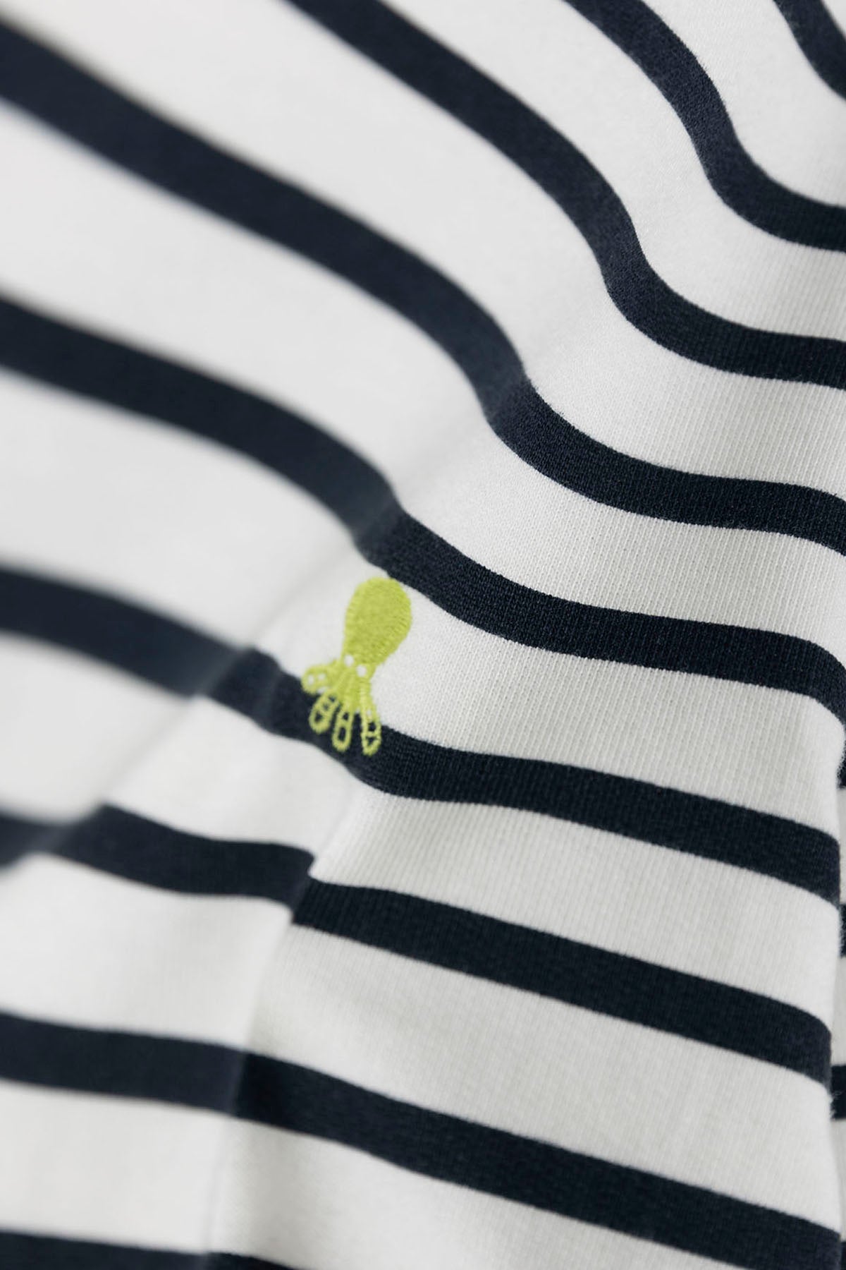 KIDS SWEATSHIRT WITH OVERSIZED HOOD, STRIPED EMBROIDERY, PURE WHITE