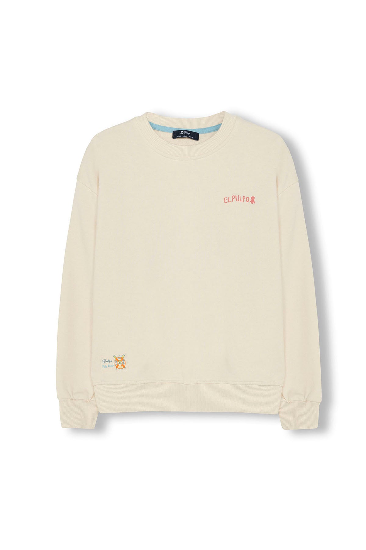 SWEATSHIRT COTE D´AZUR OVERSIZED MASCULINO EM BRANCO-SUCEDIDO