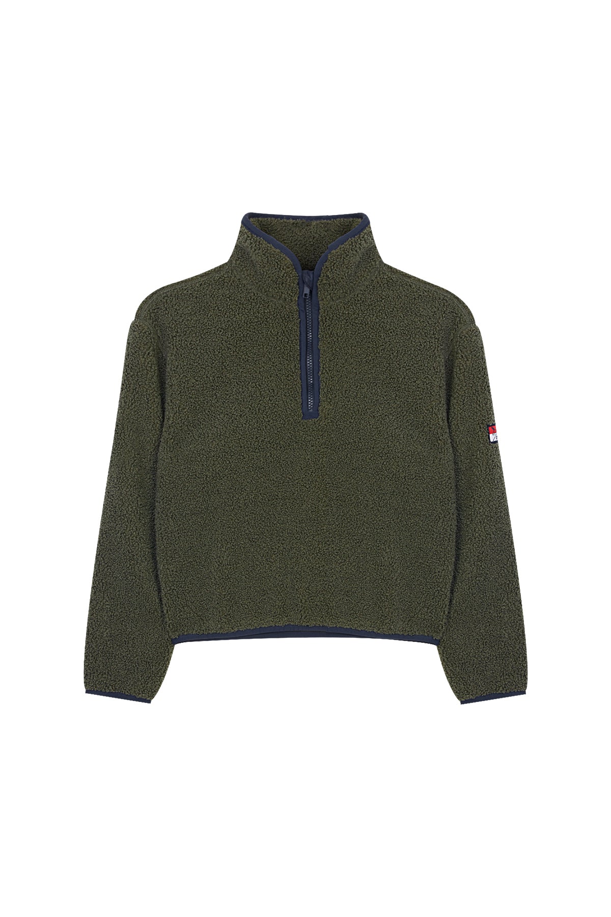 SUDADERA NIÑO PERKINS POLAR FINLANDIA VERDE KHAKI