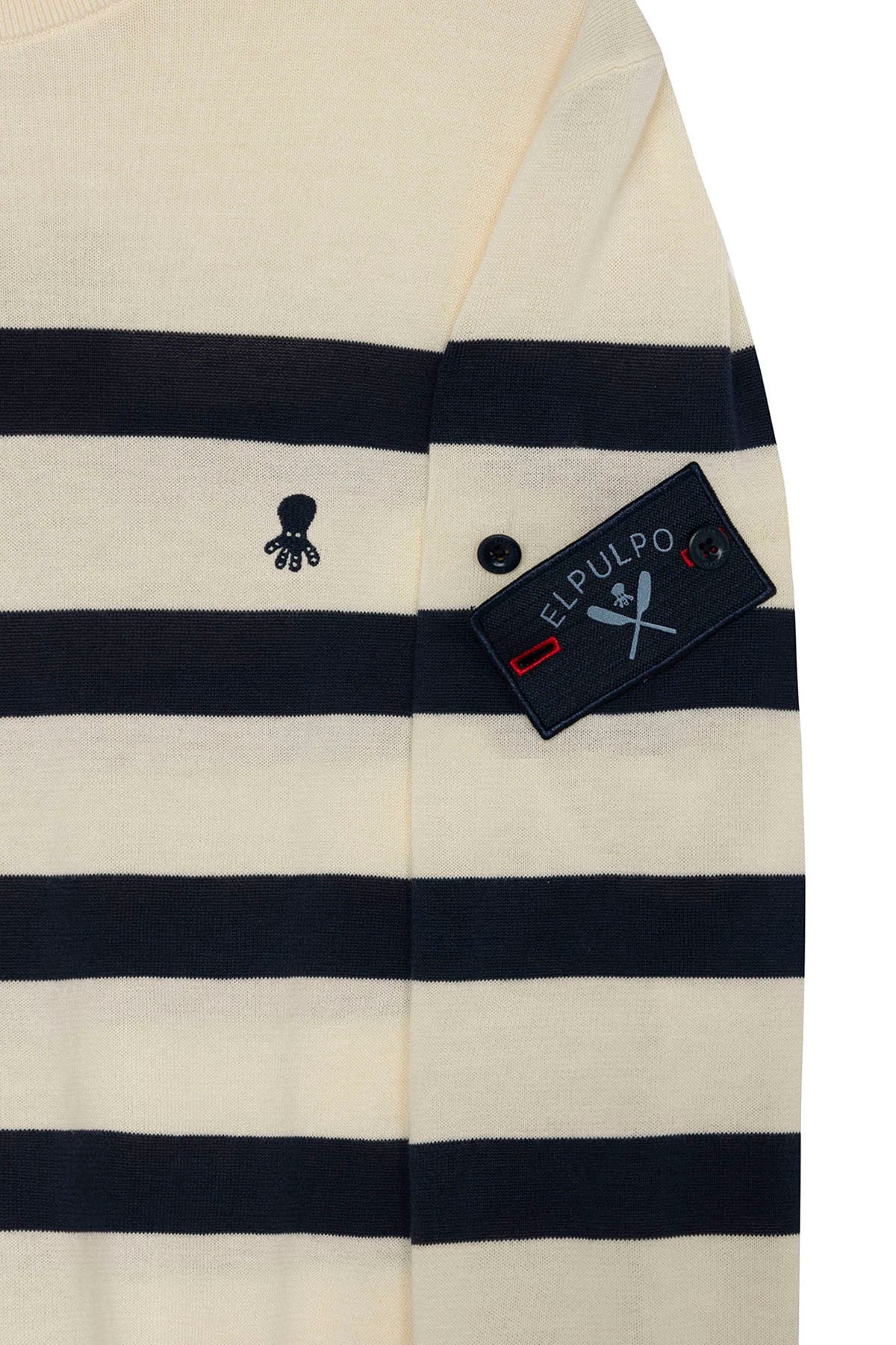 CAMISOLA DE SAILOR BOY COM PATCH MULTICOLORIDO