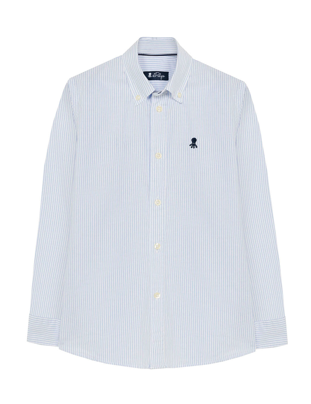 CAMISA NIÑO STRIPED PINT POINT ÍNDIGO
