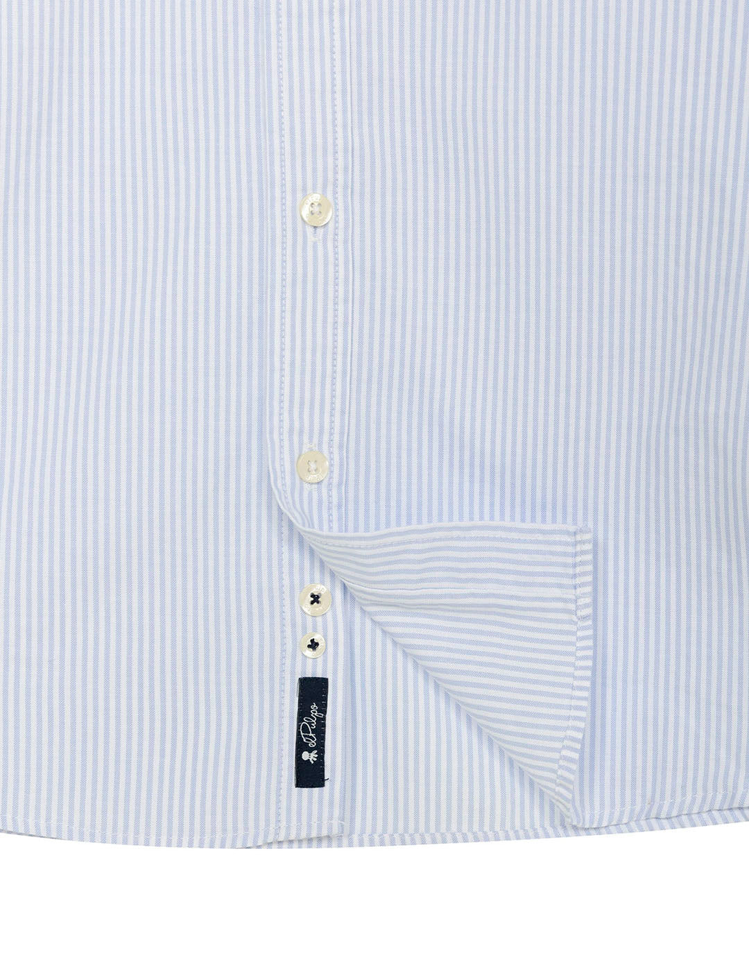 CAMISA MENINA LISTRADA PINT POINT ÍNDIGO