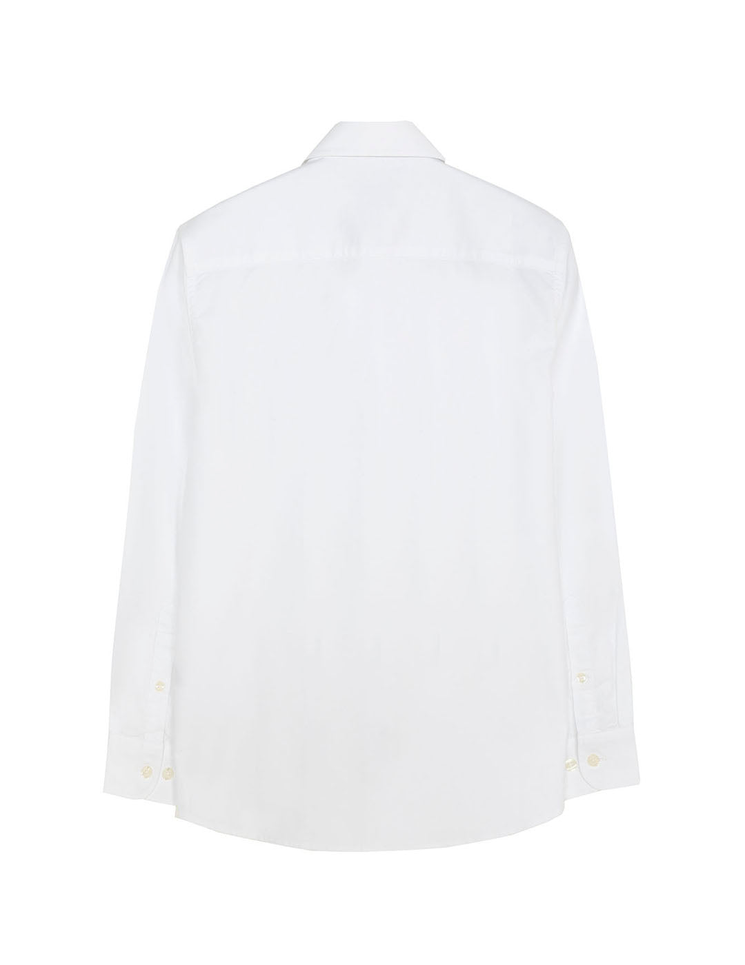 CAMISA NIÑO BÁSICA OXFORD BLANCO PURO